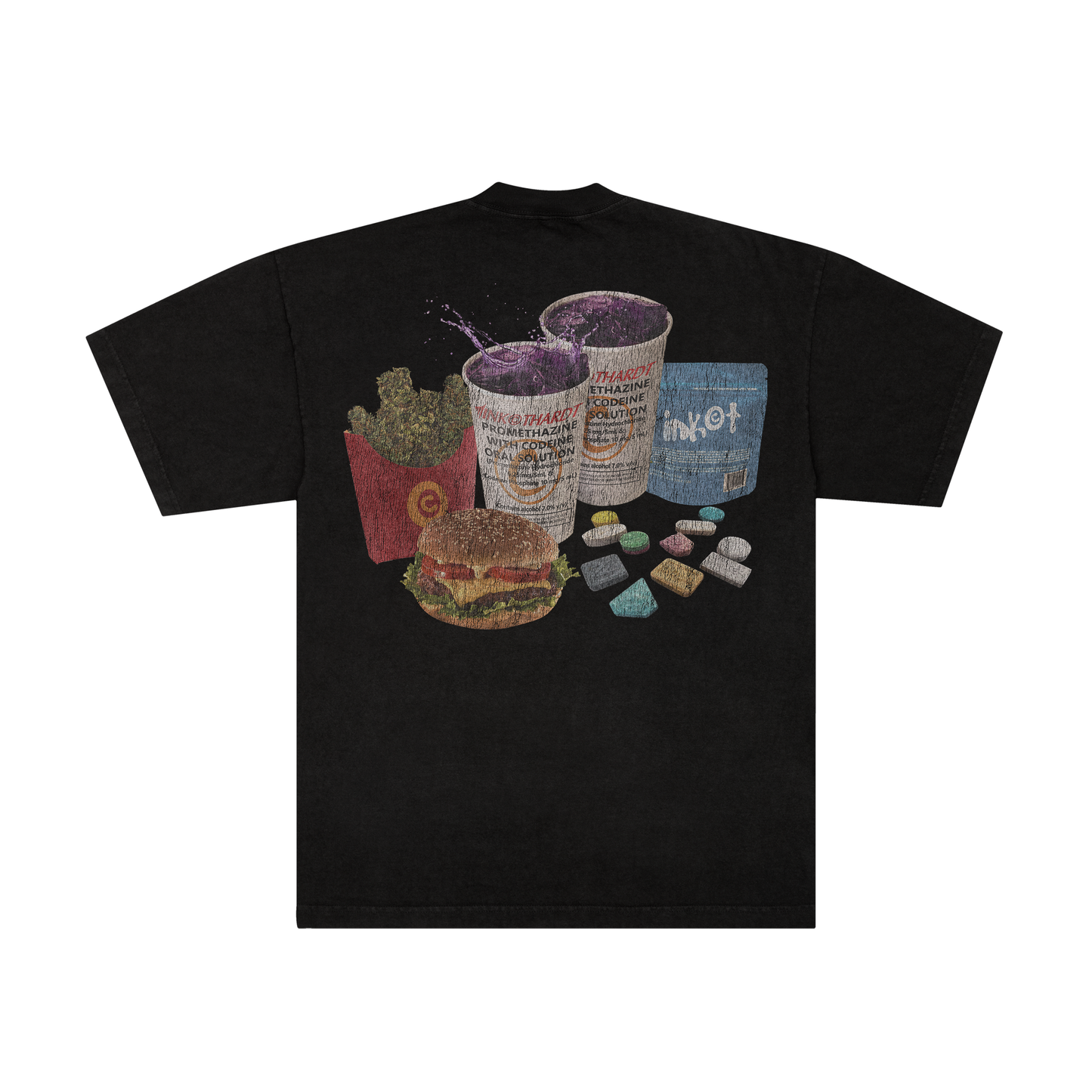 camiseta over 'cali sh*t'