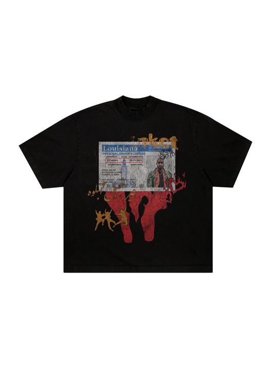 camiseta boxy ‘virgil driver id’