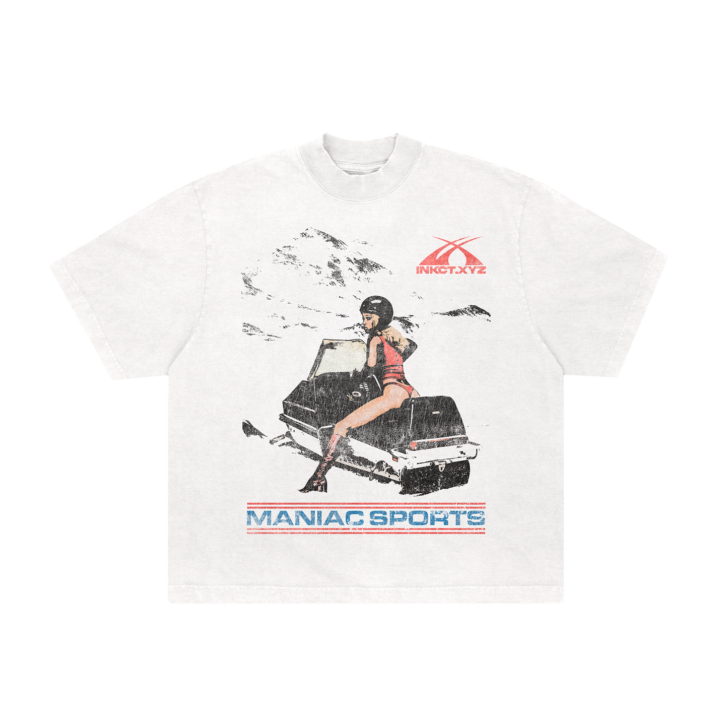 camiseta boxy 'maniac sports'