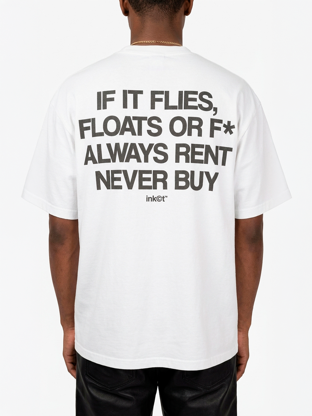 Camiseta Oversized 'Always Rent'