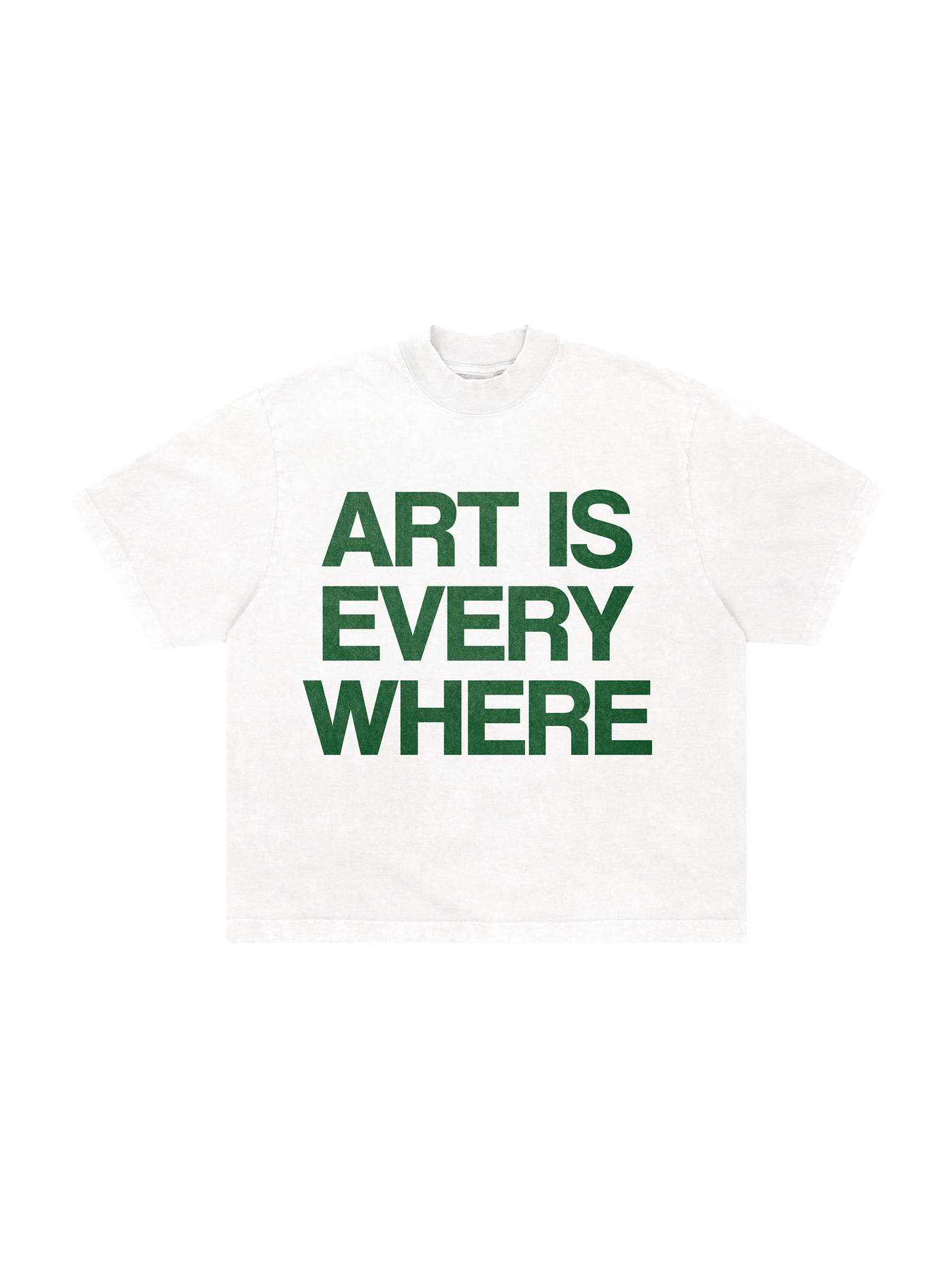 Camiseta Boxy 'Art Is Everywhere'