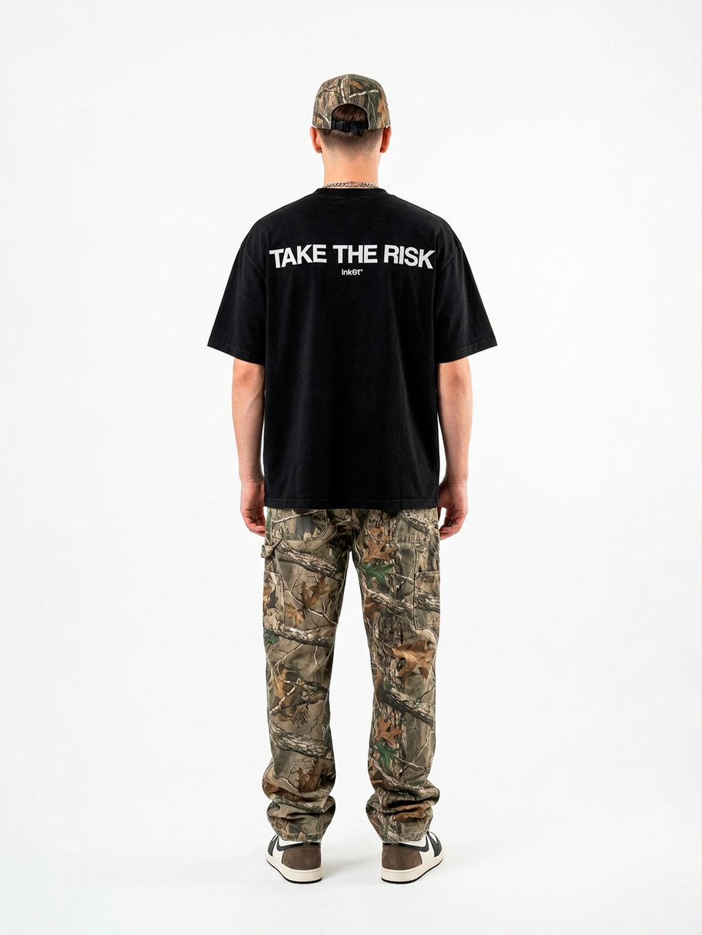 Camiseta Oversized 'Take The Risk'