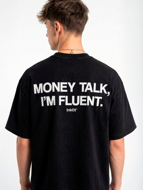 Camiseta Oversized 'Money Talk'