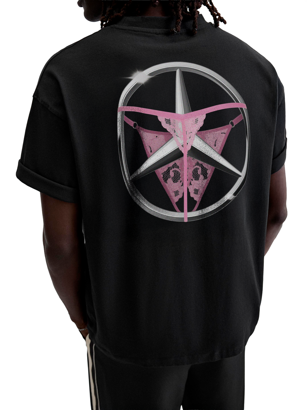 Camiseta Oversized 'Panty Benz'