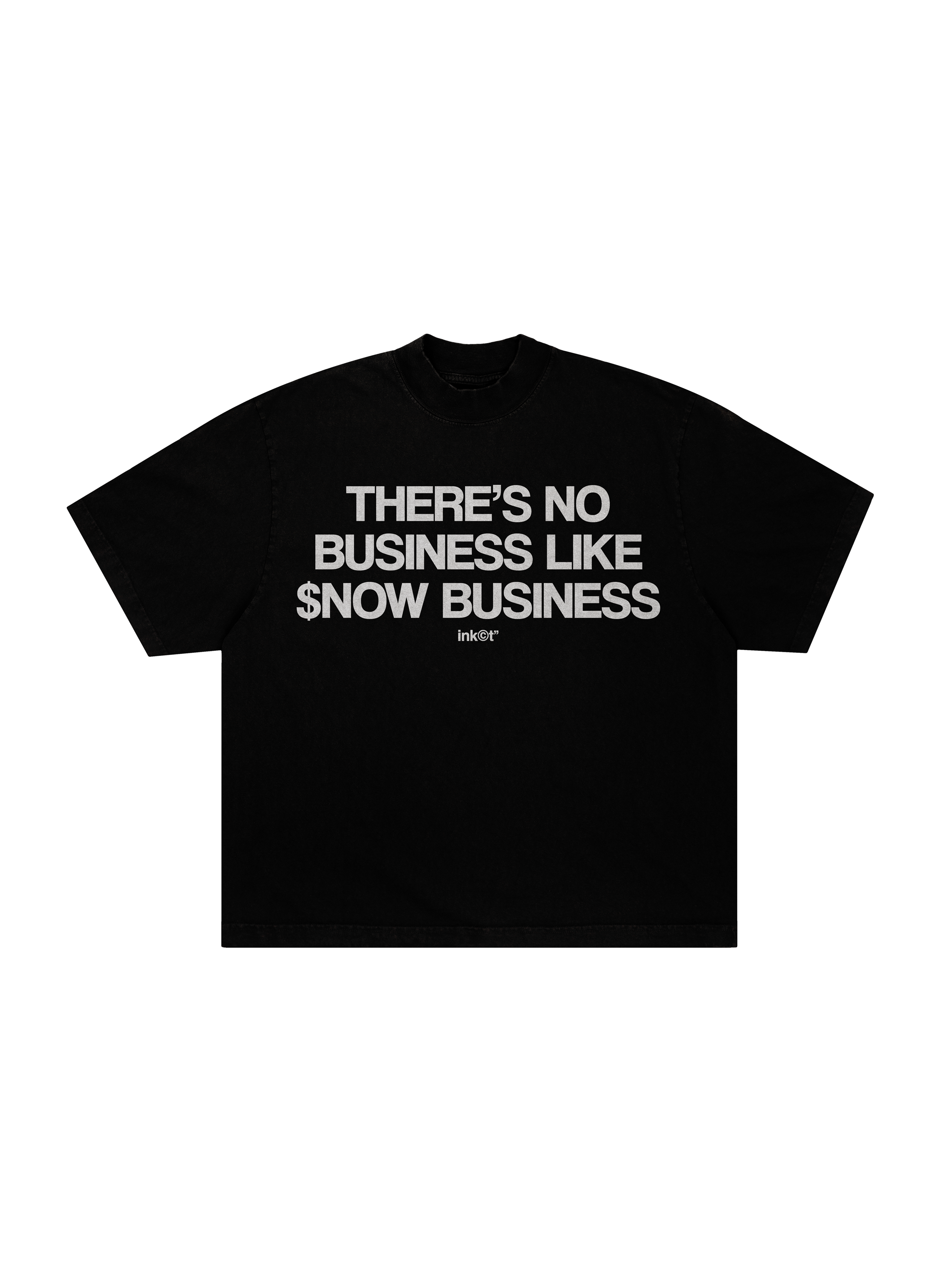 Camiseta Boxy '$now Business'