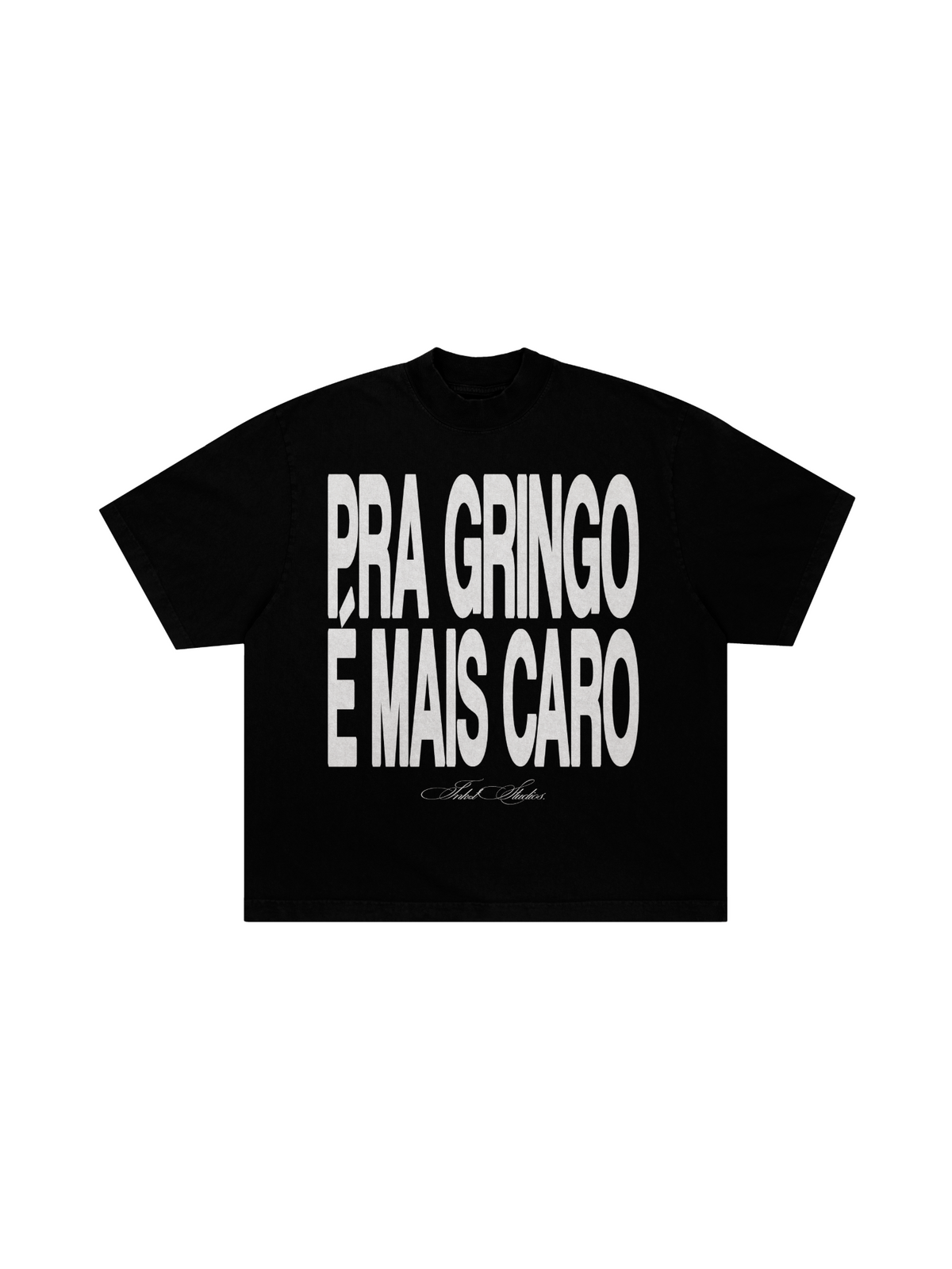Camiseta Boxy “Pra Gringo é Mais Caro”