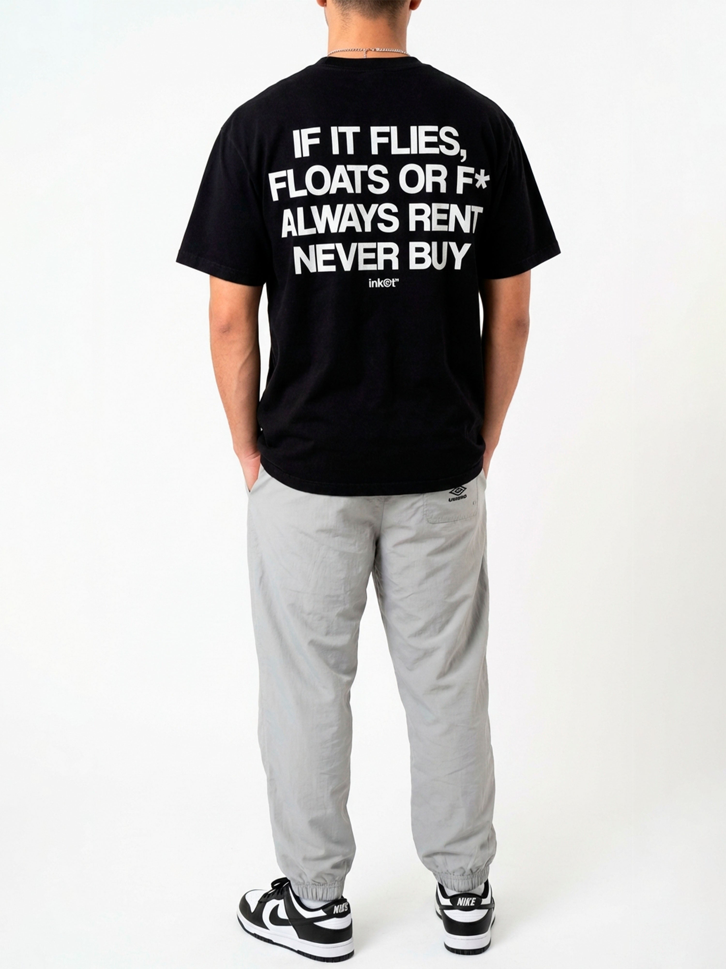 Camiseta Oversized 'Always Rent'