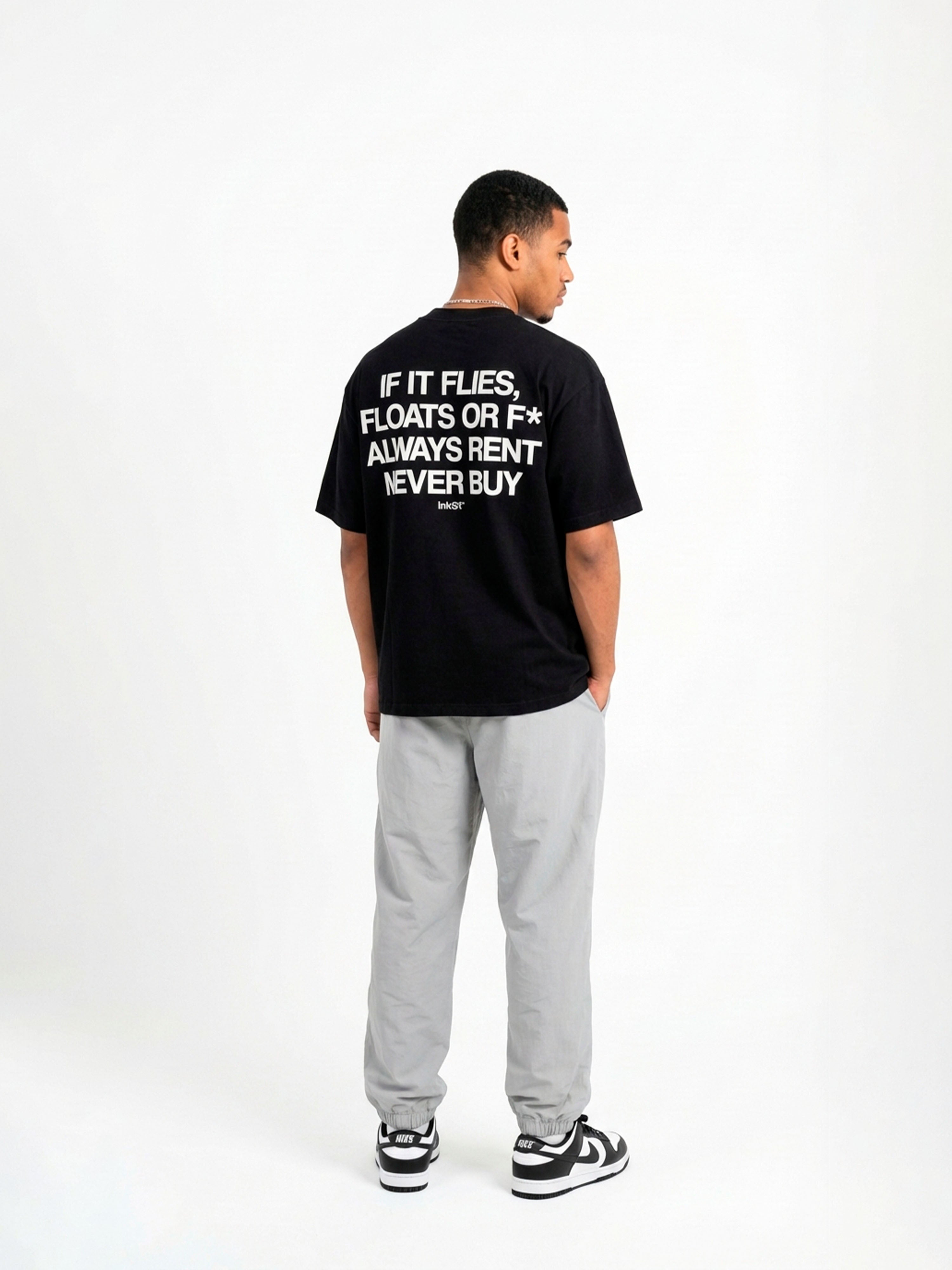 Camiseta Oversized 'Always Rent'