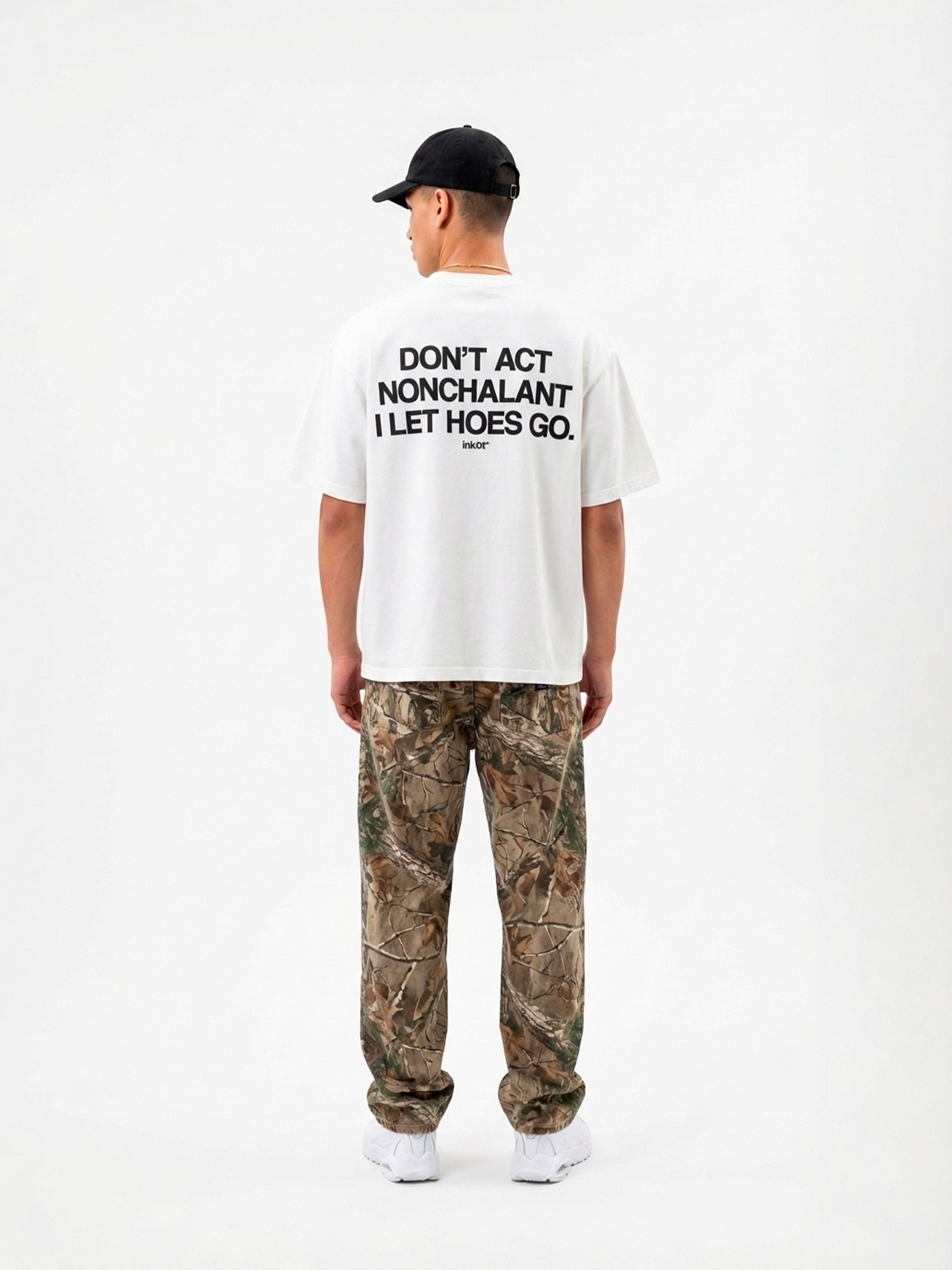 Camiseta Oversized 'Let Hoes Go'