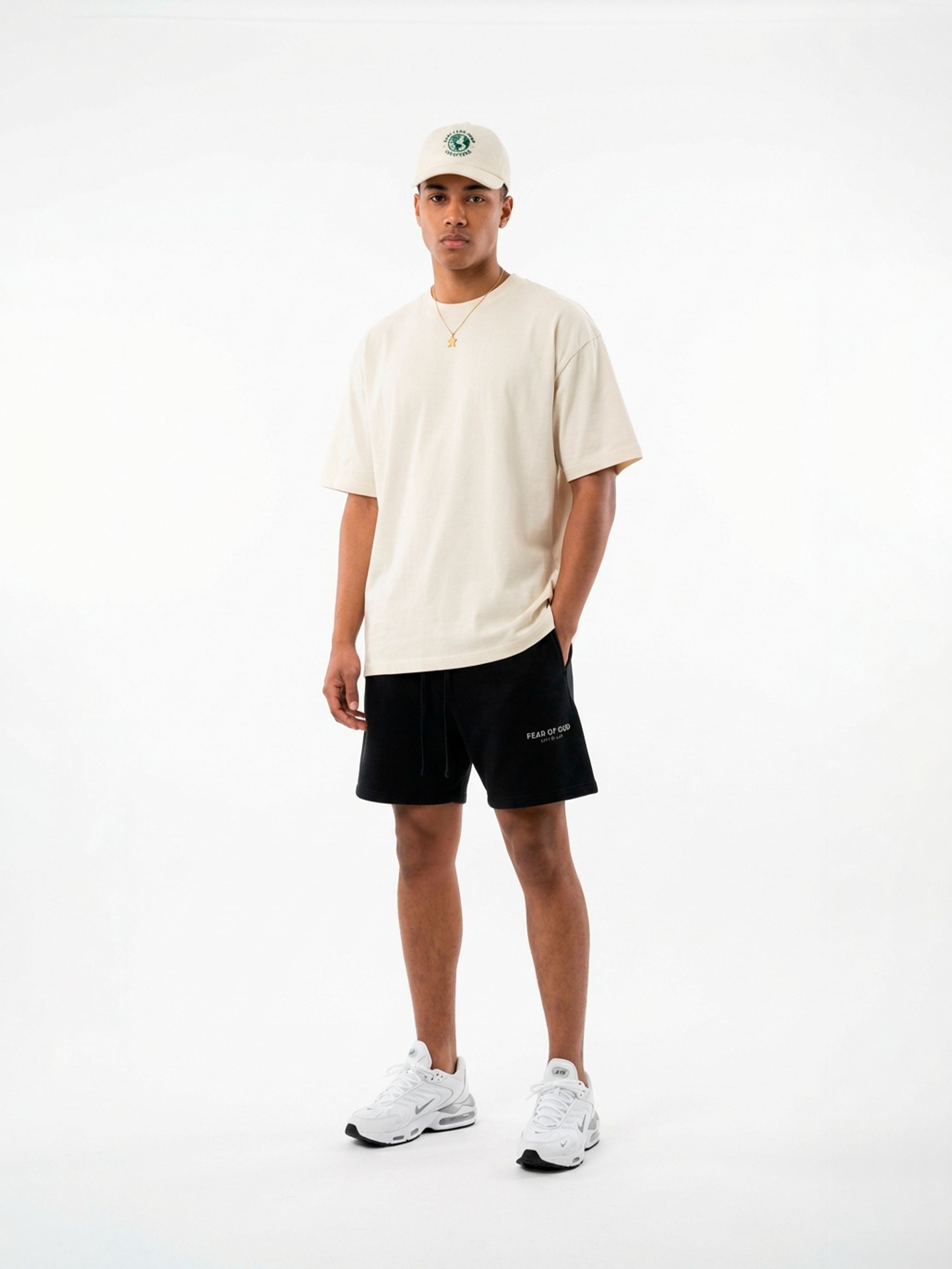 Camiseta Oversized 'Double Cream'