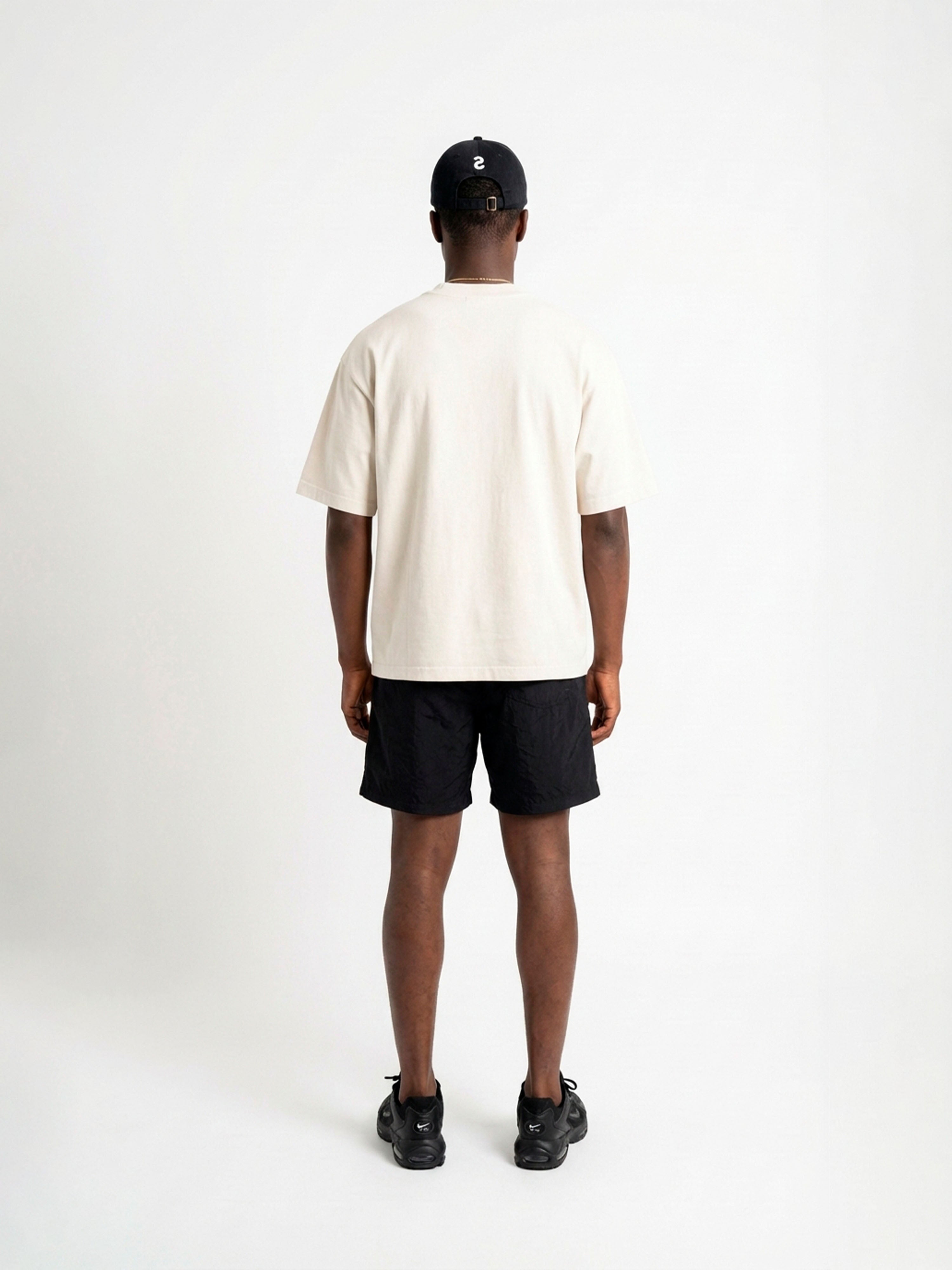 Camiseta Boxy 'Double Cream'