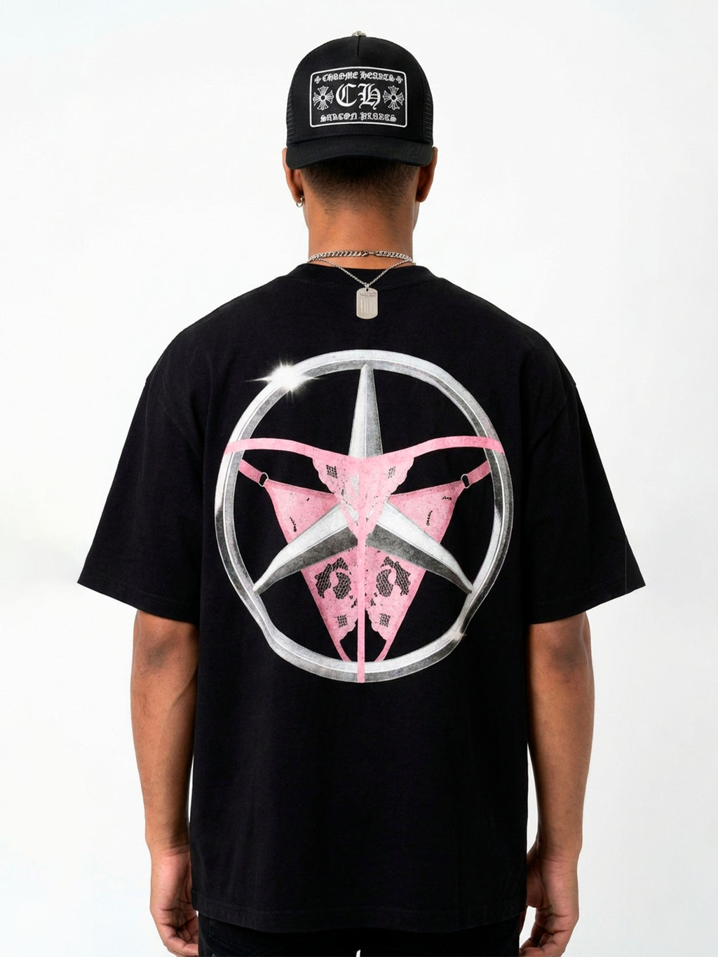 Camiseta Oversized 'Panty Benz'