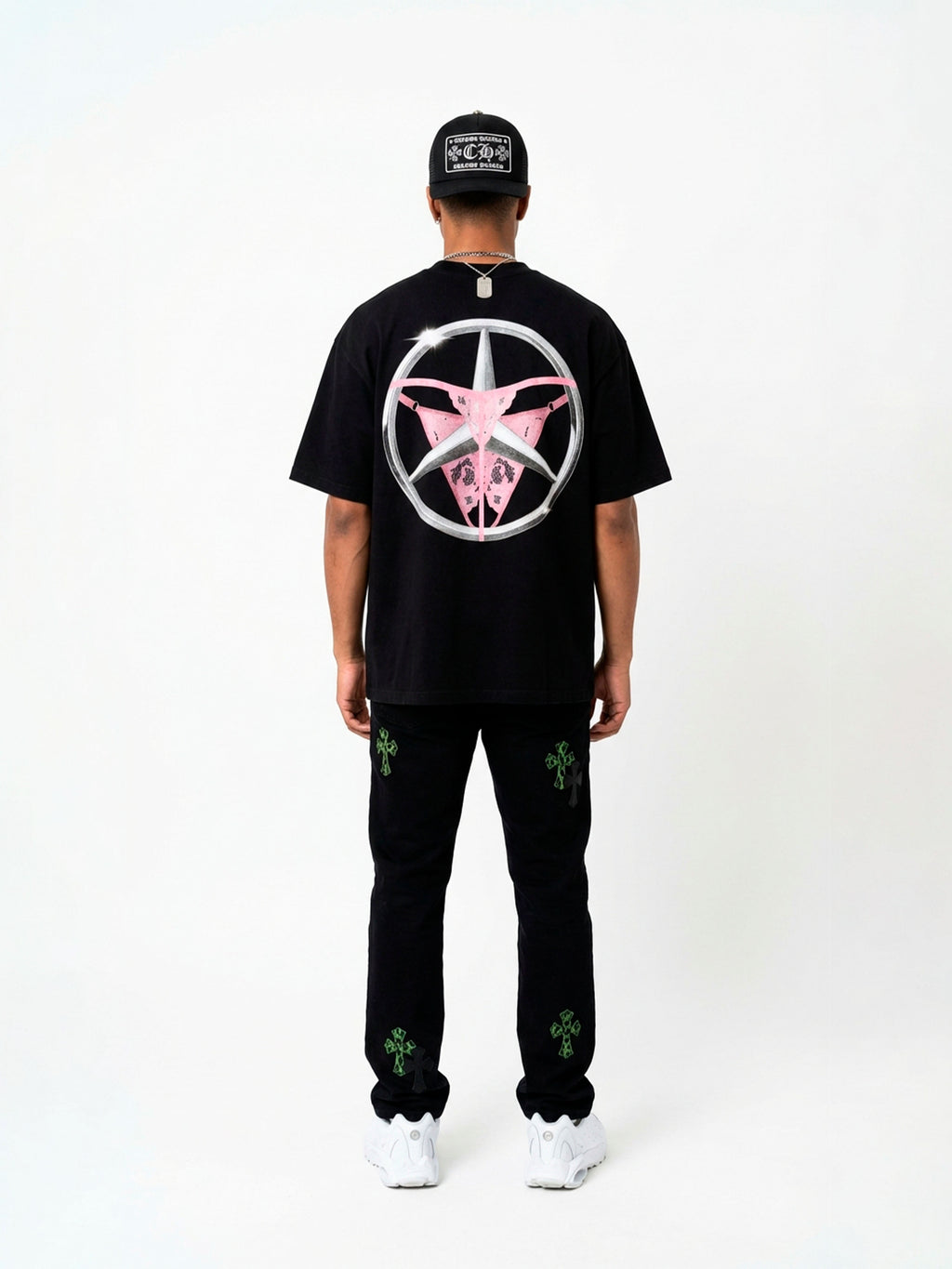 Camiseta Oversized 'Panty Benz'