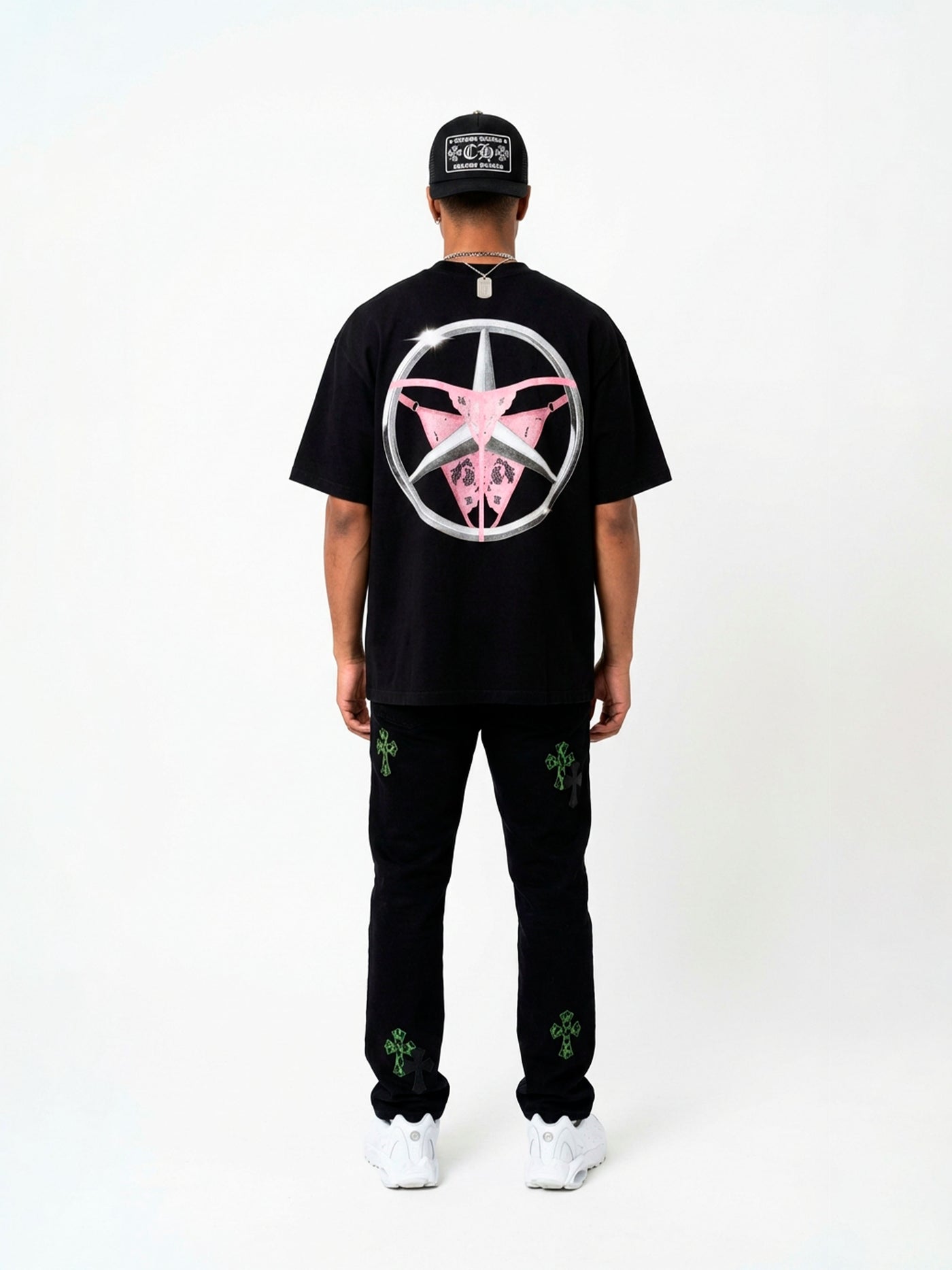 Camiseta Oversized 'Panty Benz'