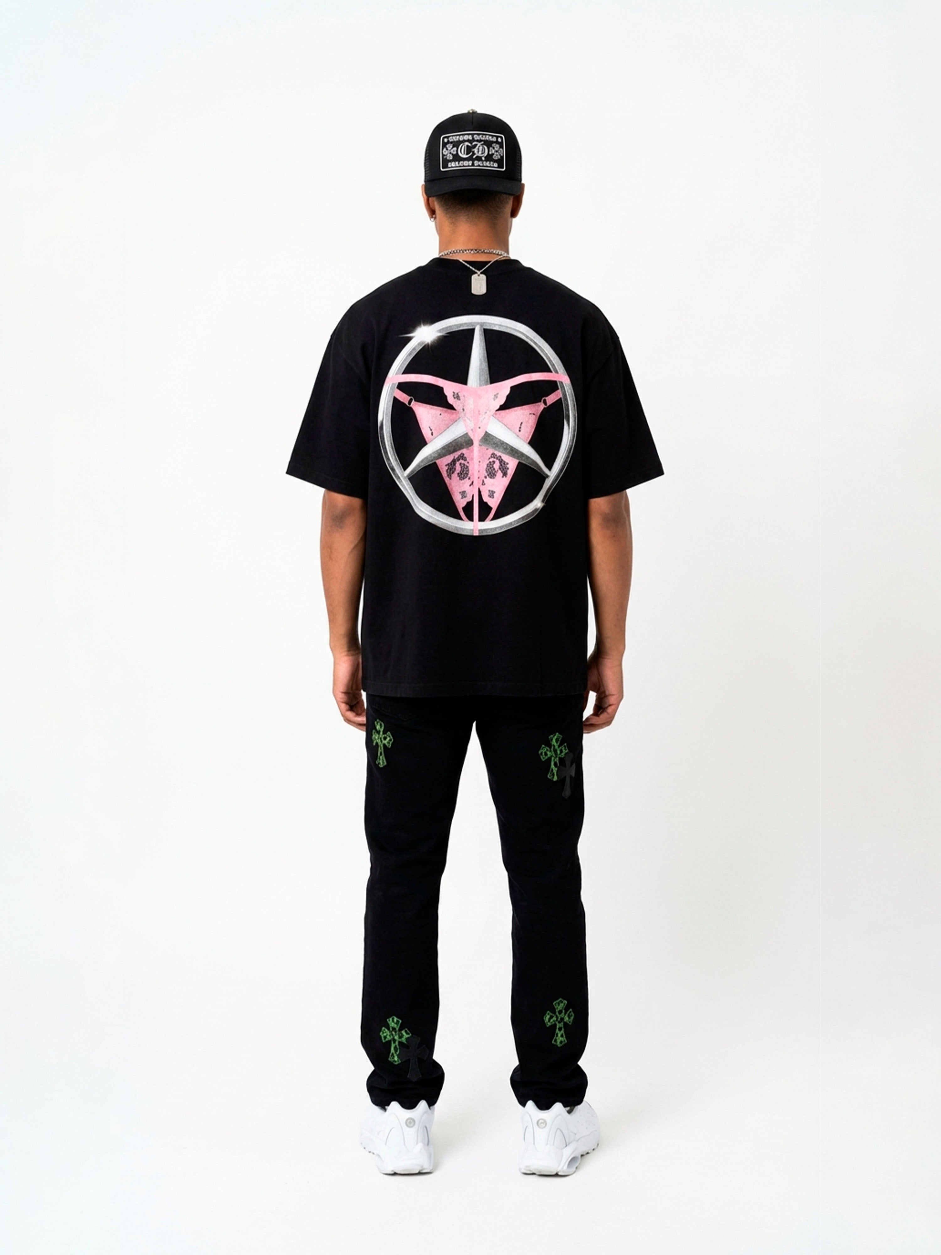 Camiseta Oversized 'Panty Benz'