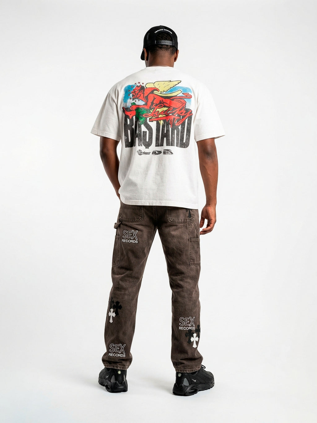 Camiseta Oversized 'Lucky Bastard'