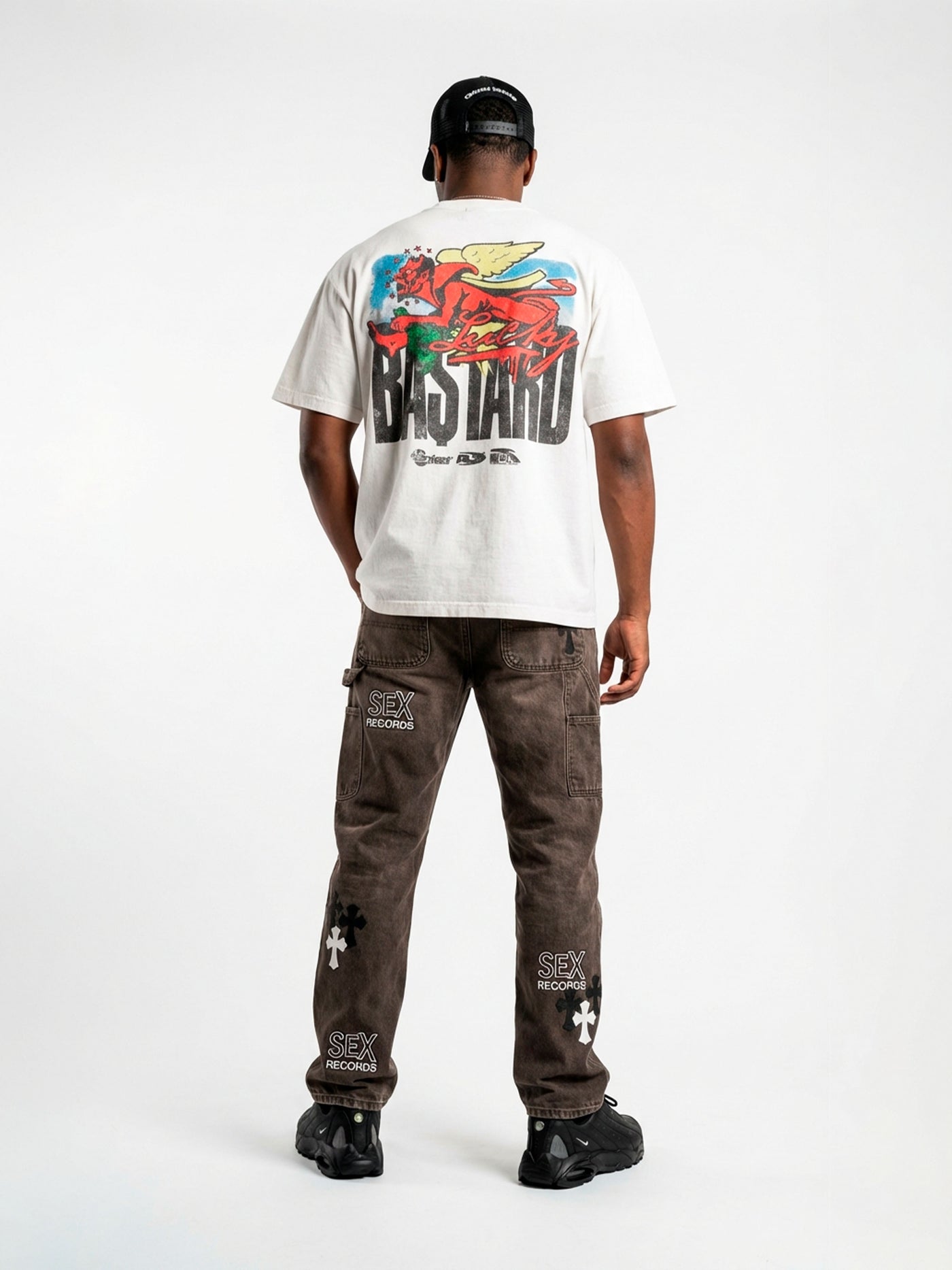 Camiseta Oversized 'Lucky Bastard'