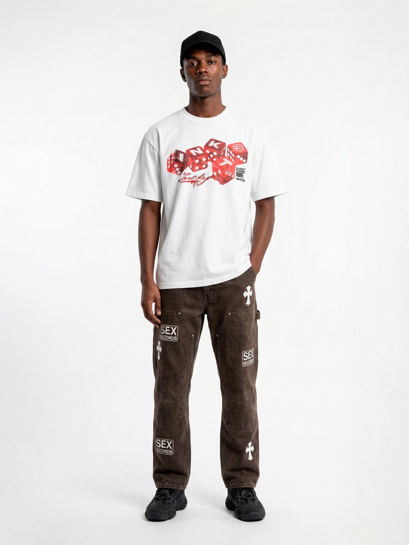 Camiseta Oversized 'Lucky Bastard'