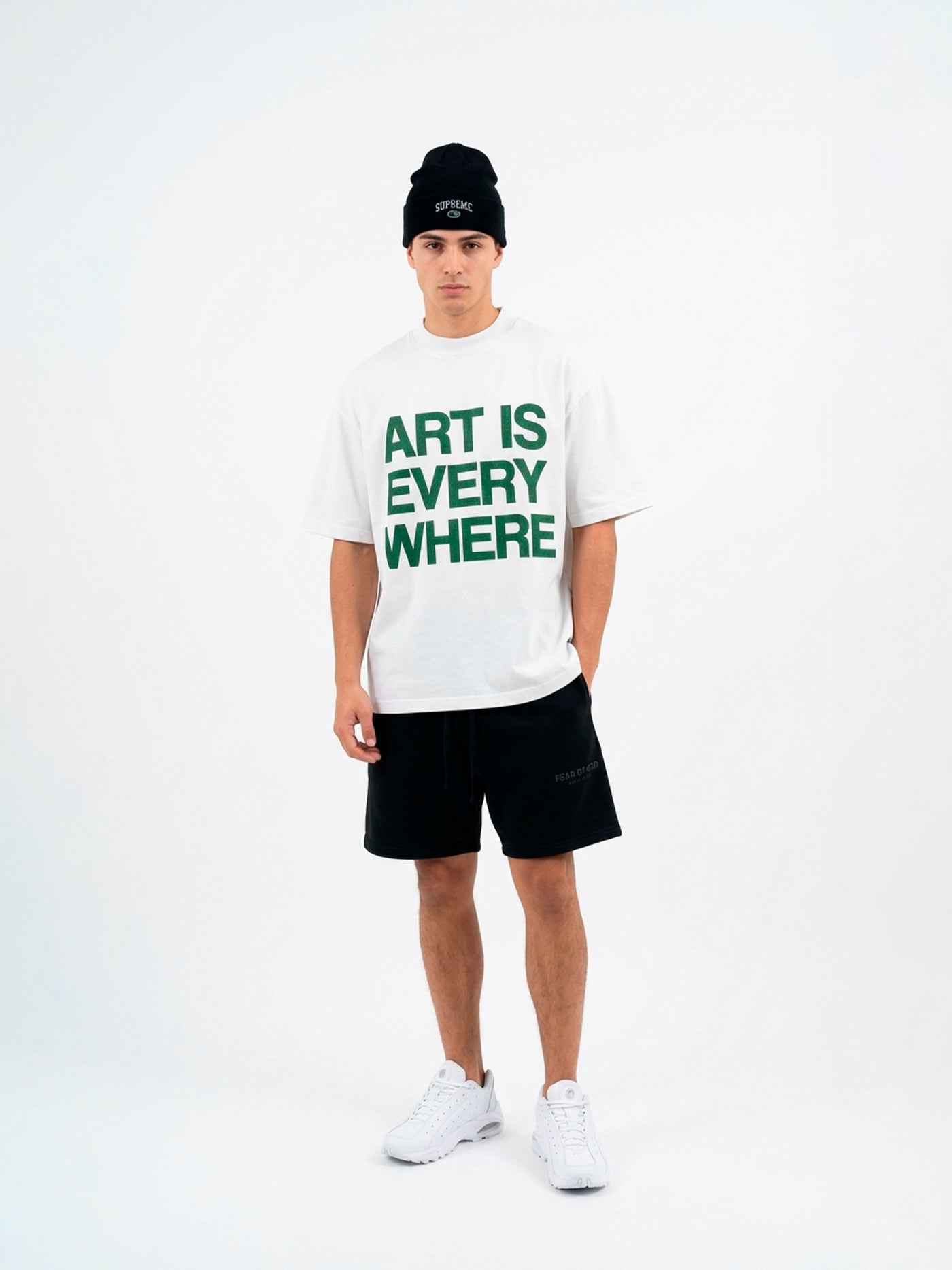 Camiseta Boxy 'Art Is Everywhere'