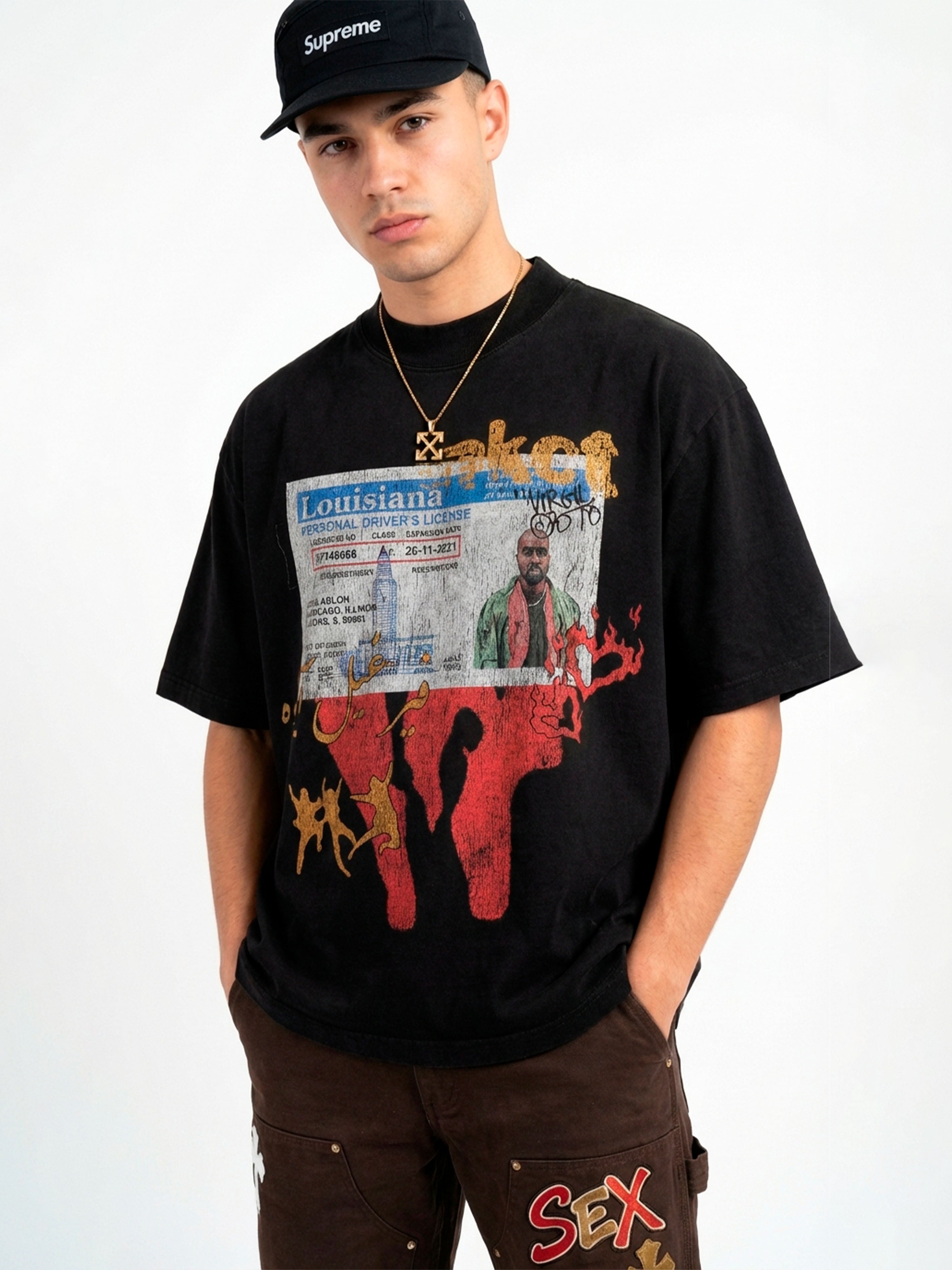 Camiseta Boxy ‘Virgil Driver ID’