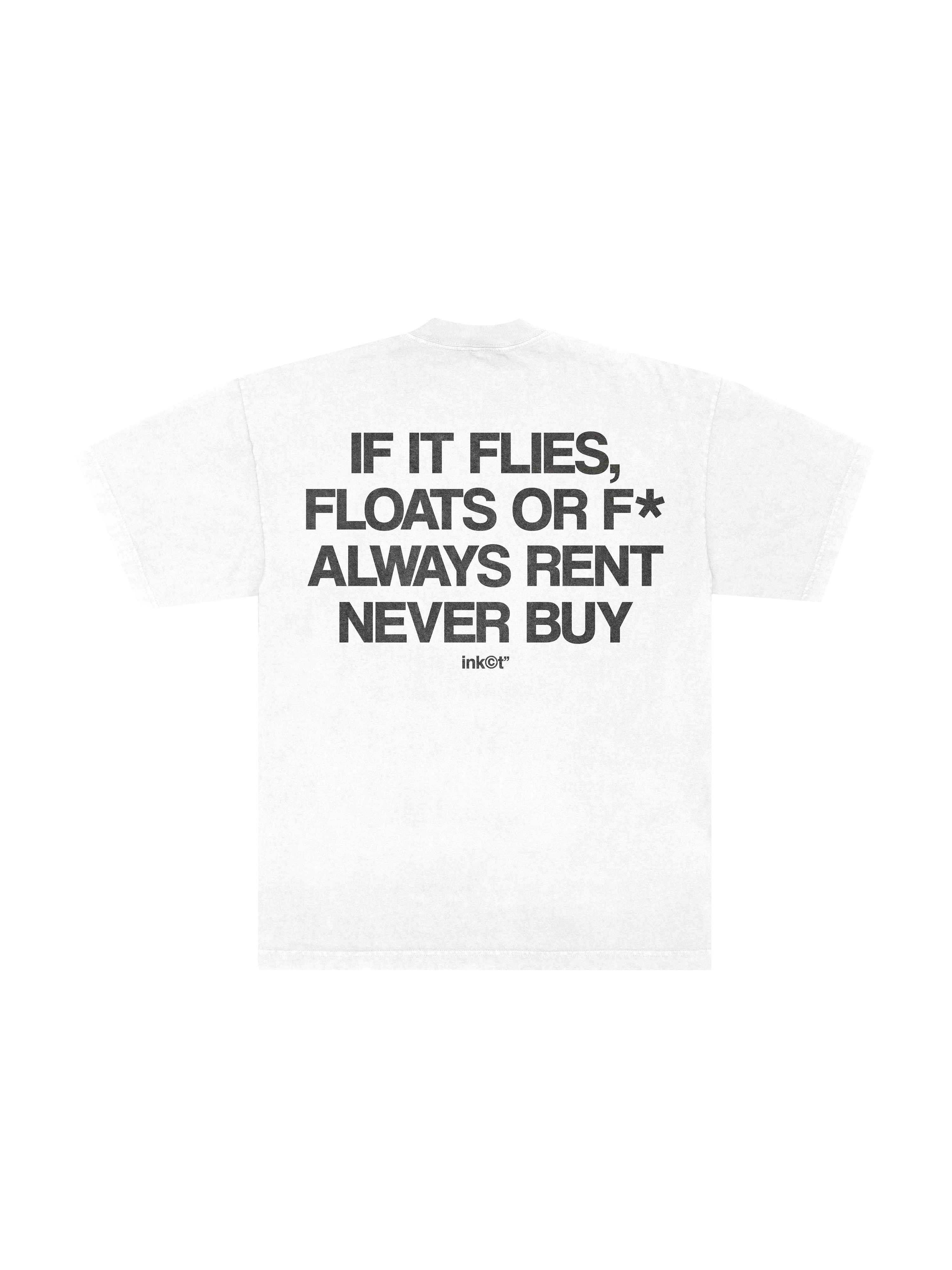 Camiseta Oversized 'Always Rent'