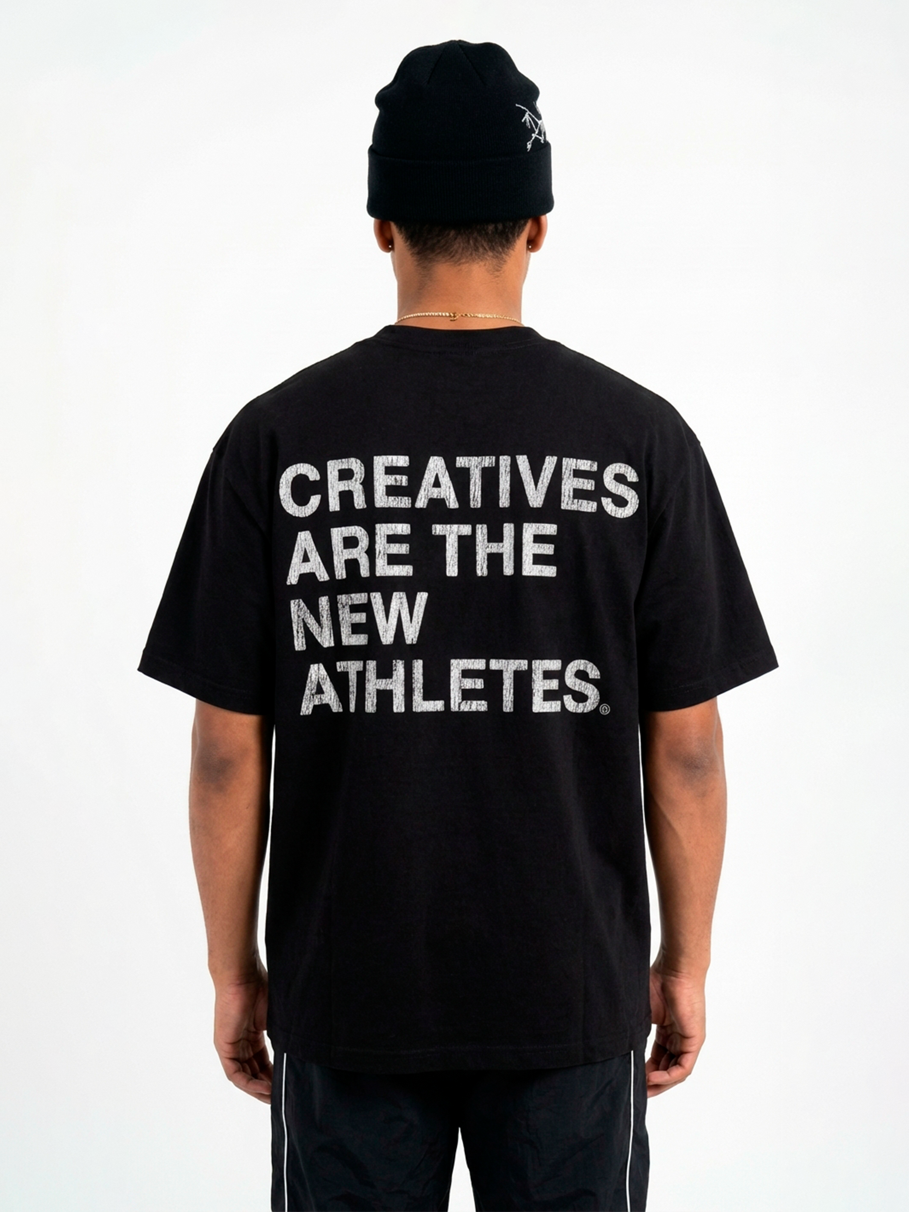 Camiseta Oversized 'Creatives = Athletes'