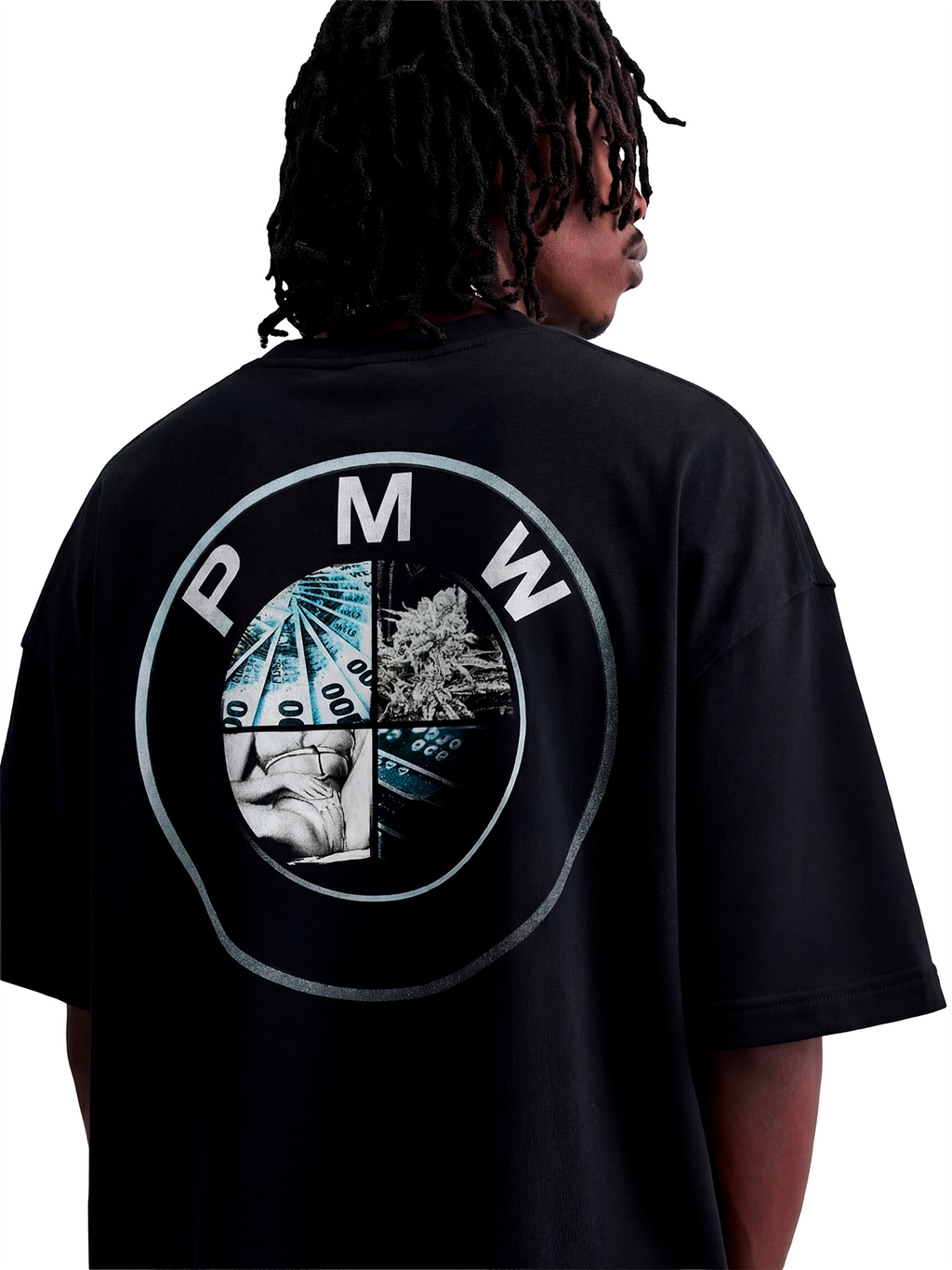 Camiseta Oversized 'PMW'