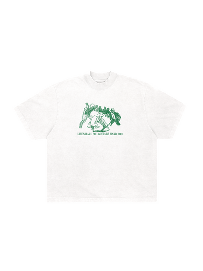 camiseta boxy 'dog day'