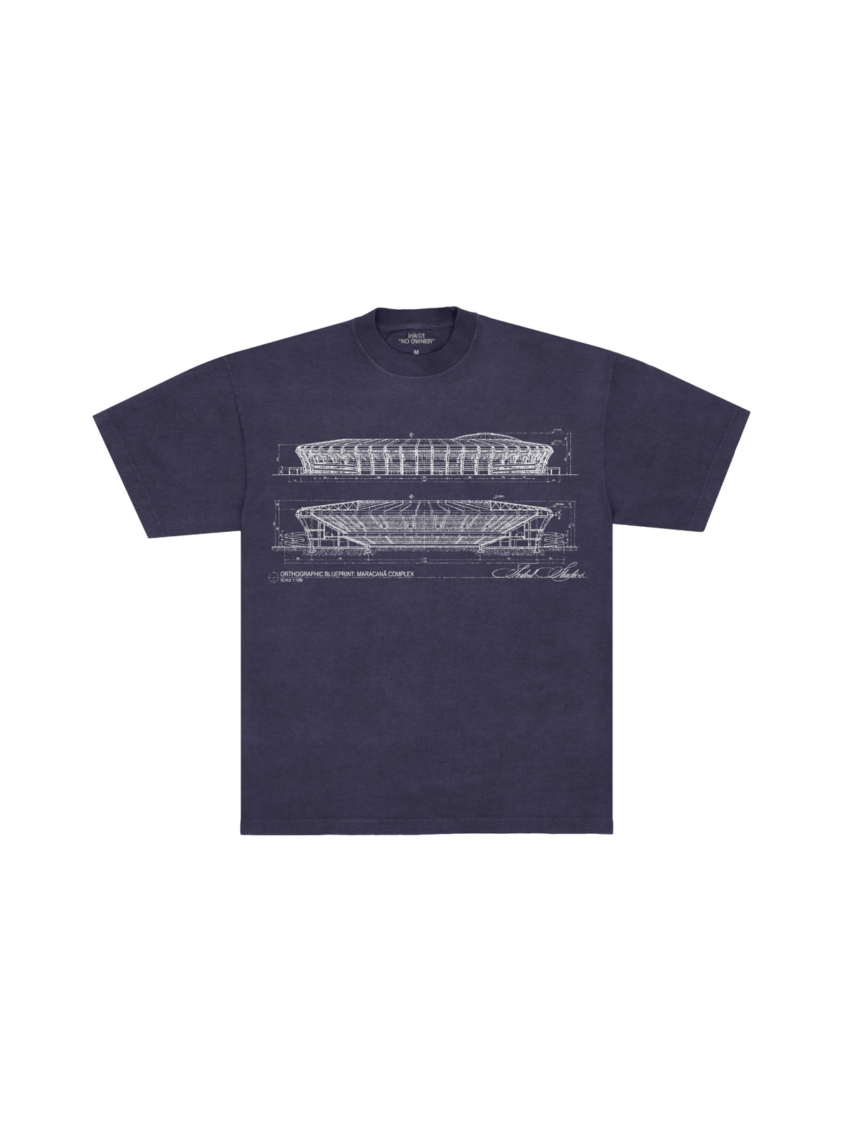Camiseta Oversized “Blueprint Maracanã”