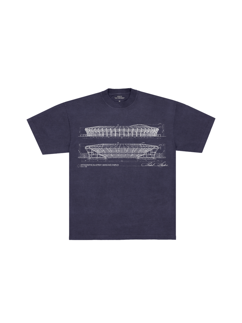 Camiseta Oversized “Blueprint Maracanã”