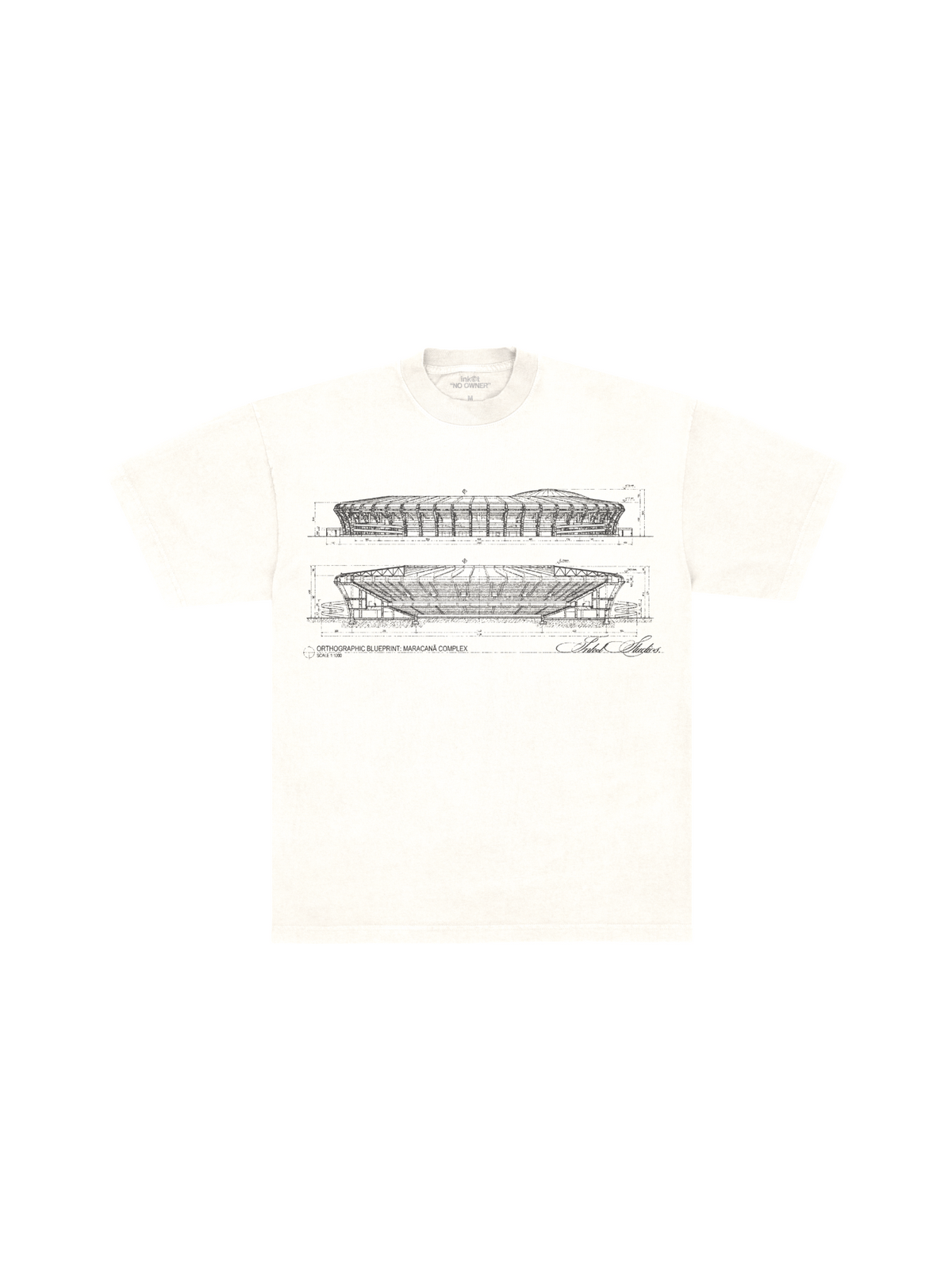 Camiseta Oversized “Blueprint Maracanã”