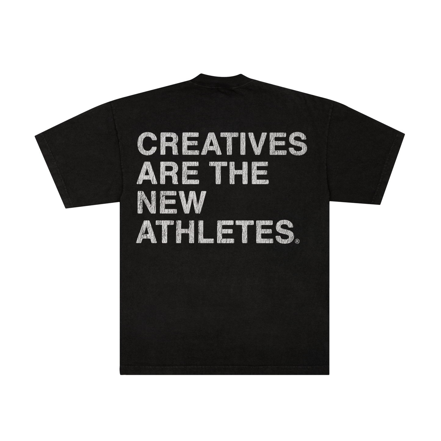 camiseta over 'creatives = athletes'