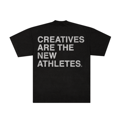 camiseta over 'creatives = athletes'