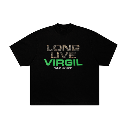 camiseta boxy 'long live virgil'