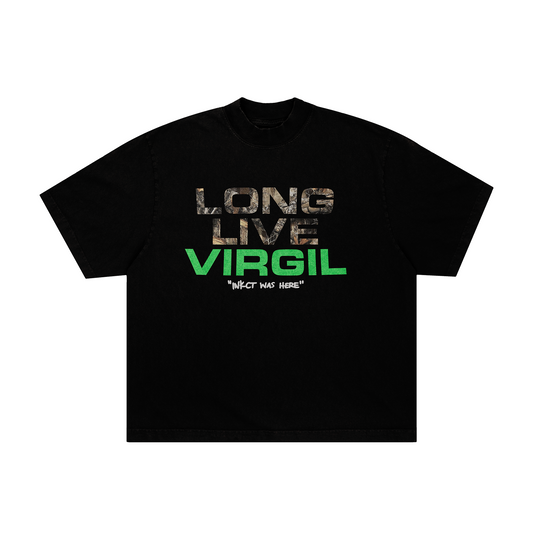 camiseta boxy 'long live virgil'