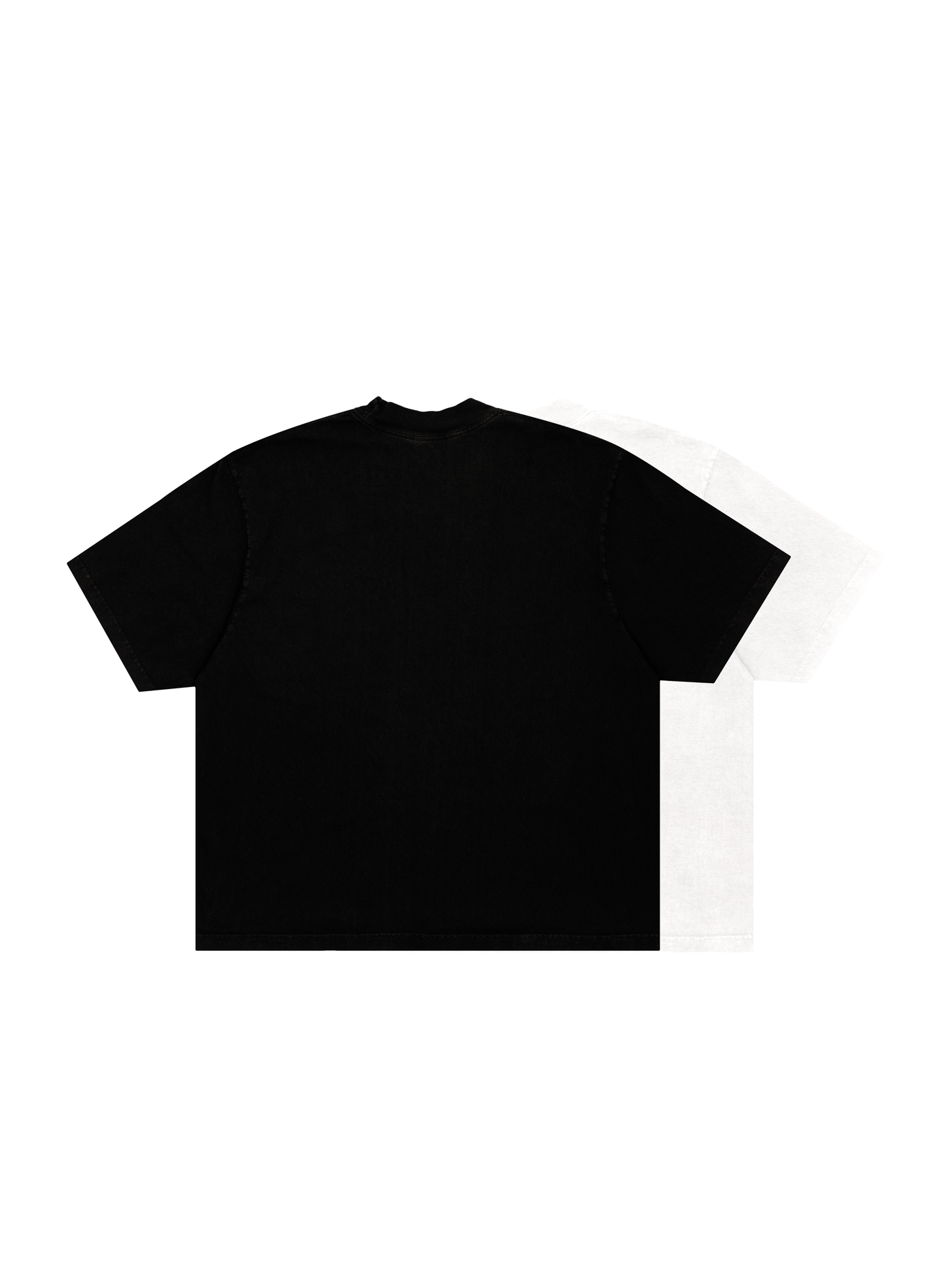 Camiseta Boxy 'Black & Cream'