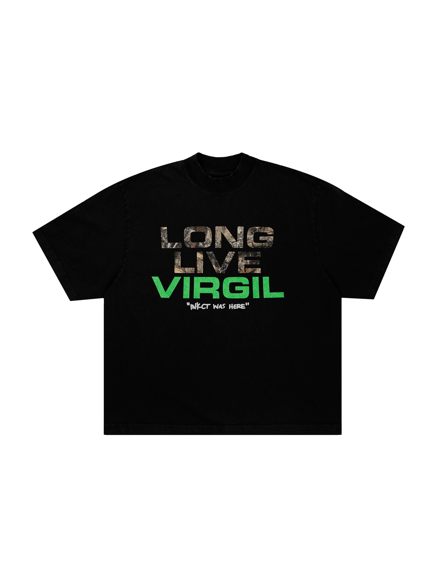 camiseta boxy 'long live virgil'