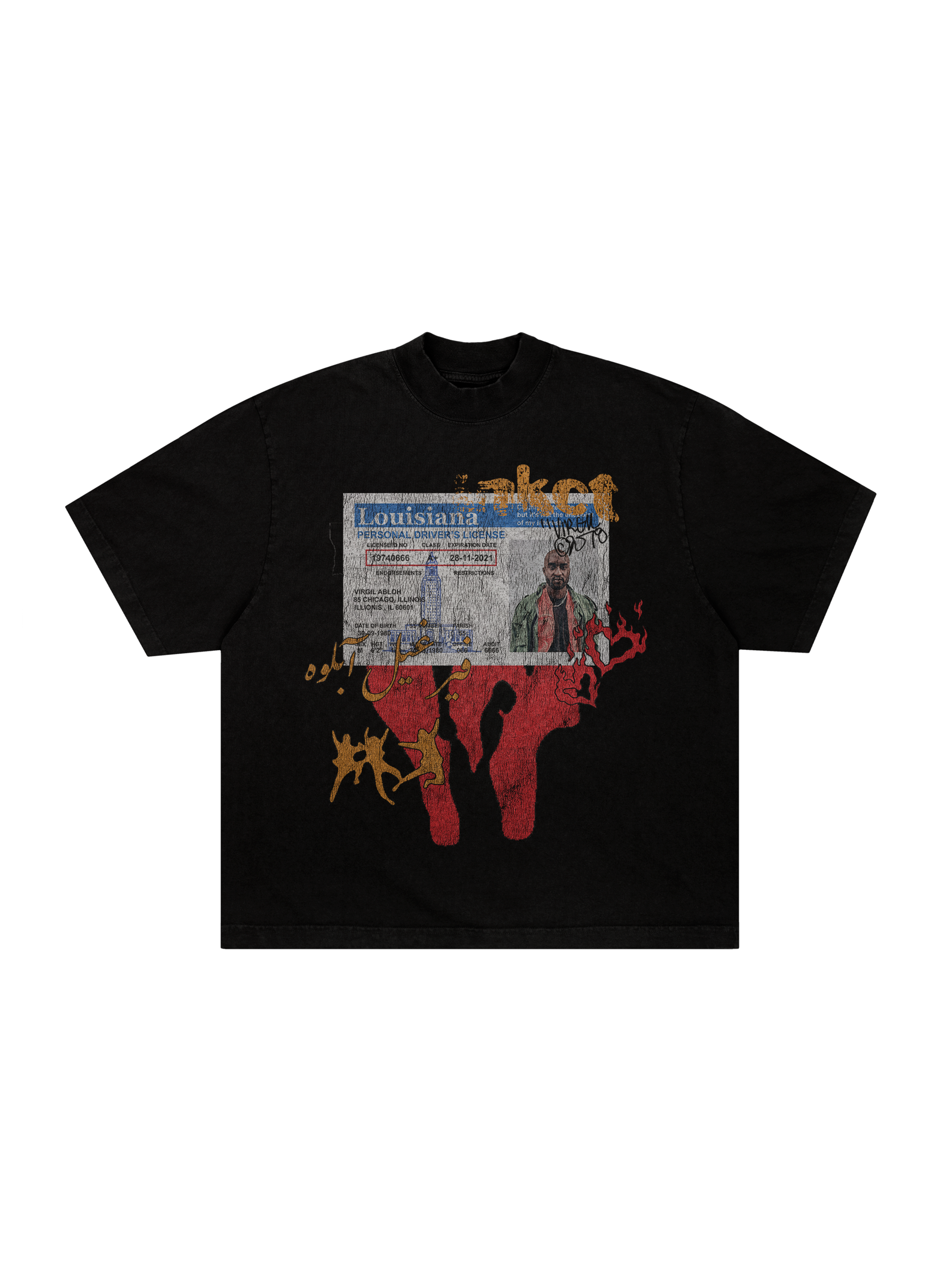 Camiseta Boxy ‘Virgil Driver ID’