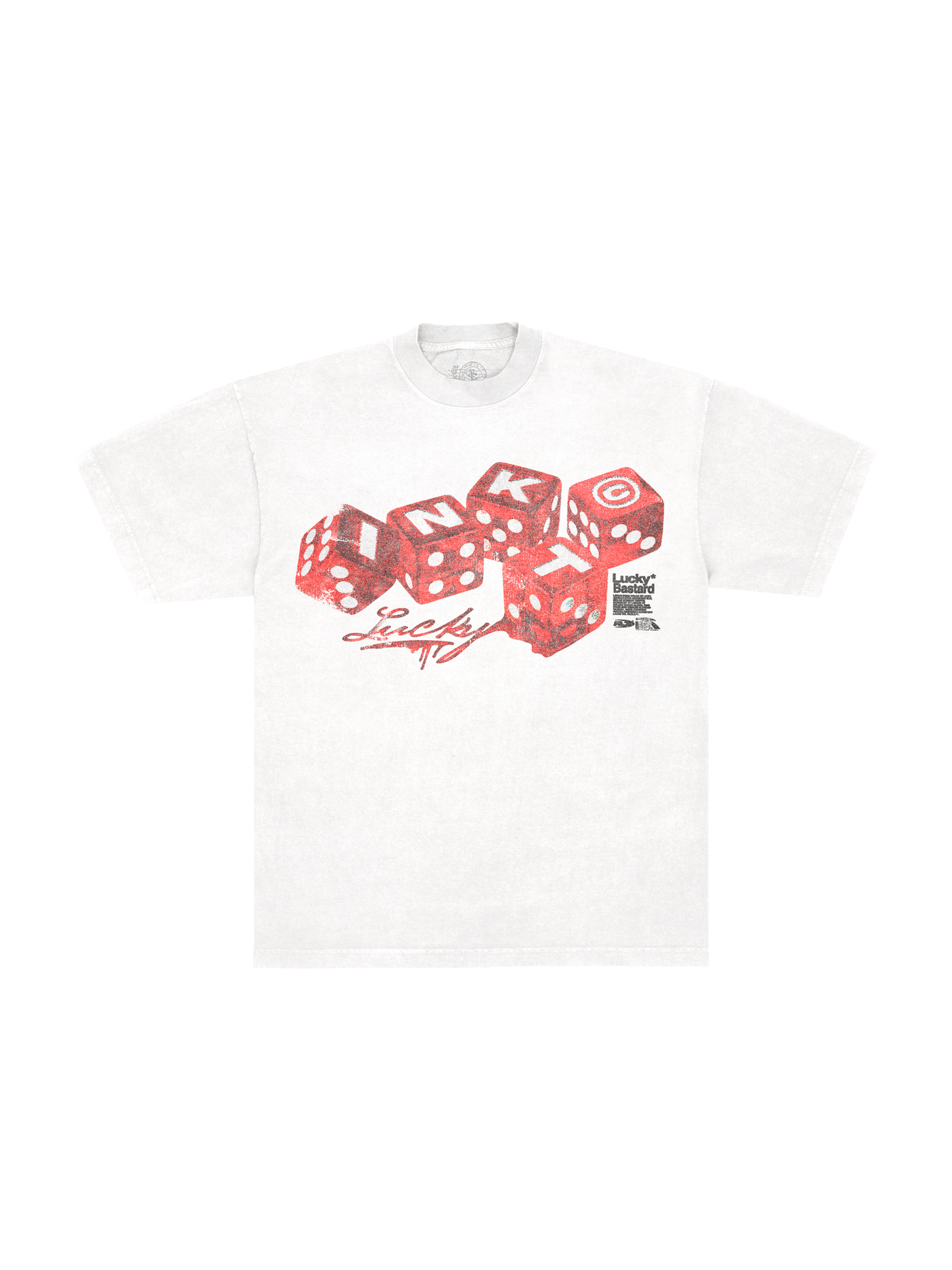 Camiseta Oversized 'Lucky Bastard'