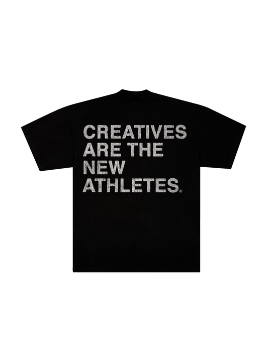 camiseta over 'creatives = athletes'
