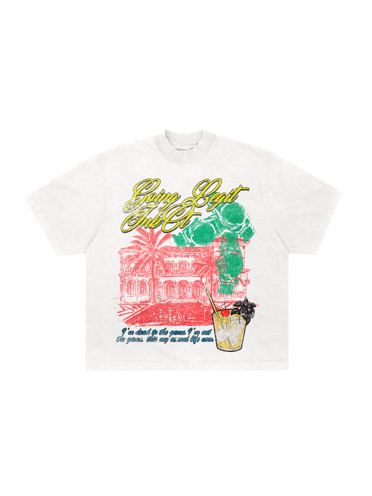 Boxy P Camiseta Boxy 'Going Legit' – ink©t