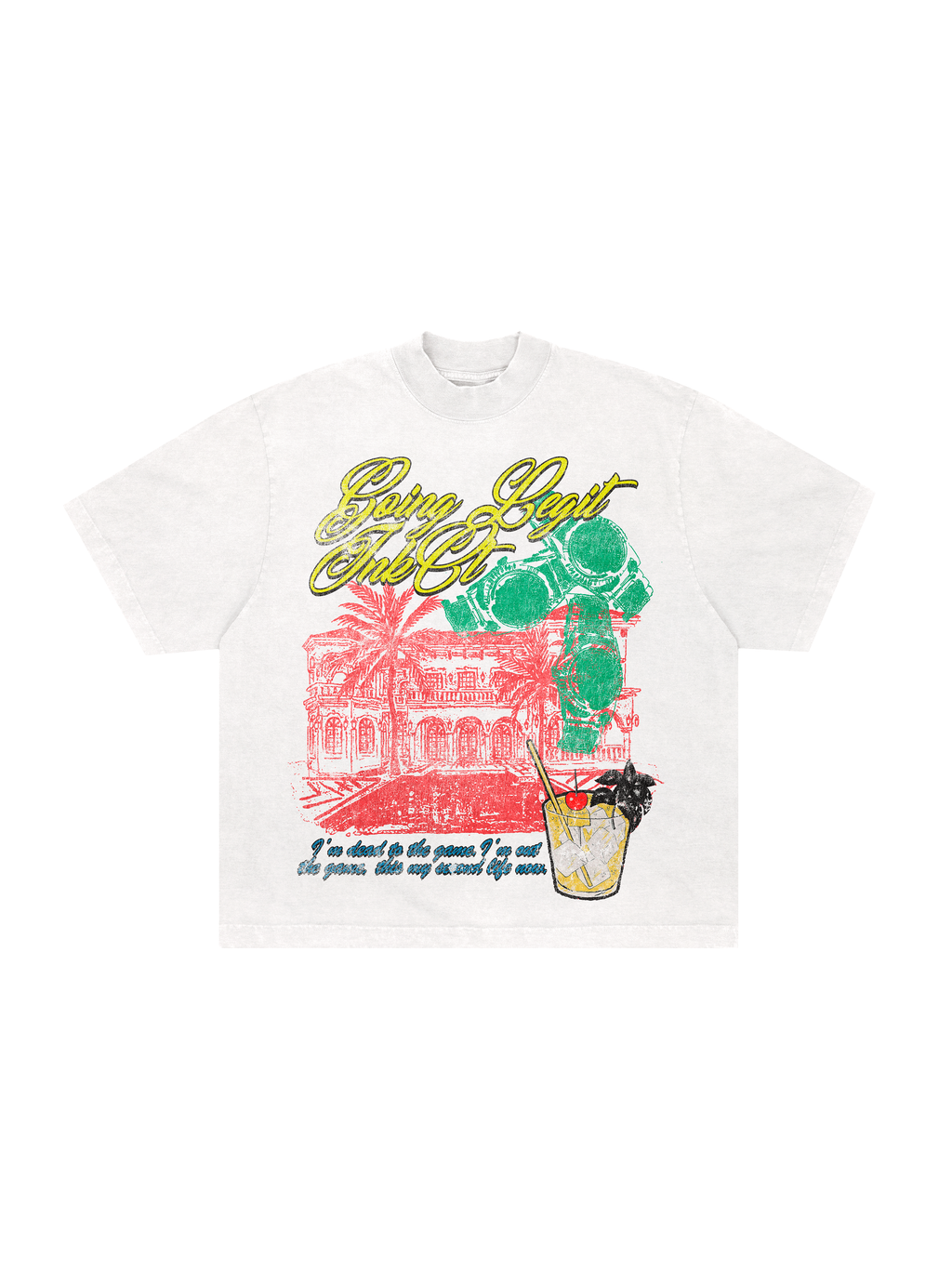 Camiseta Boxy 'Going Legit'