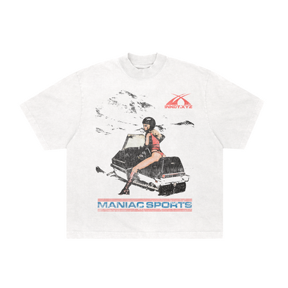 camiseta boxy 'maniac sports'