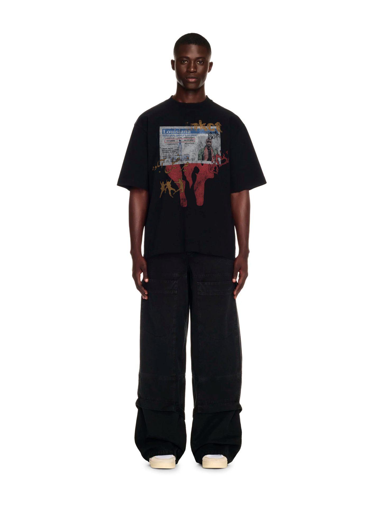 camiseta boxy ‘virgil driver id’