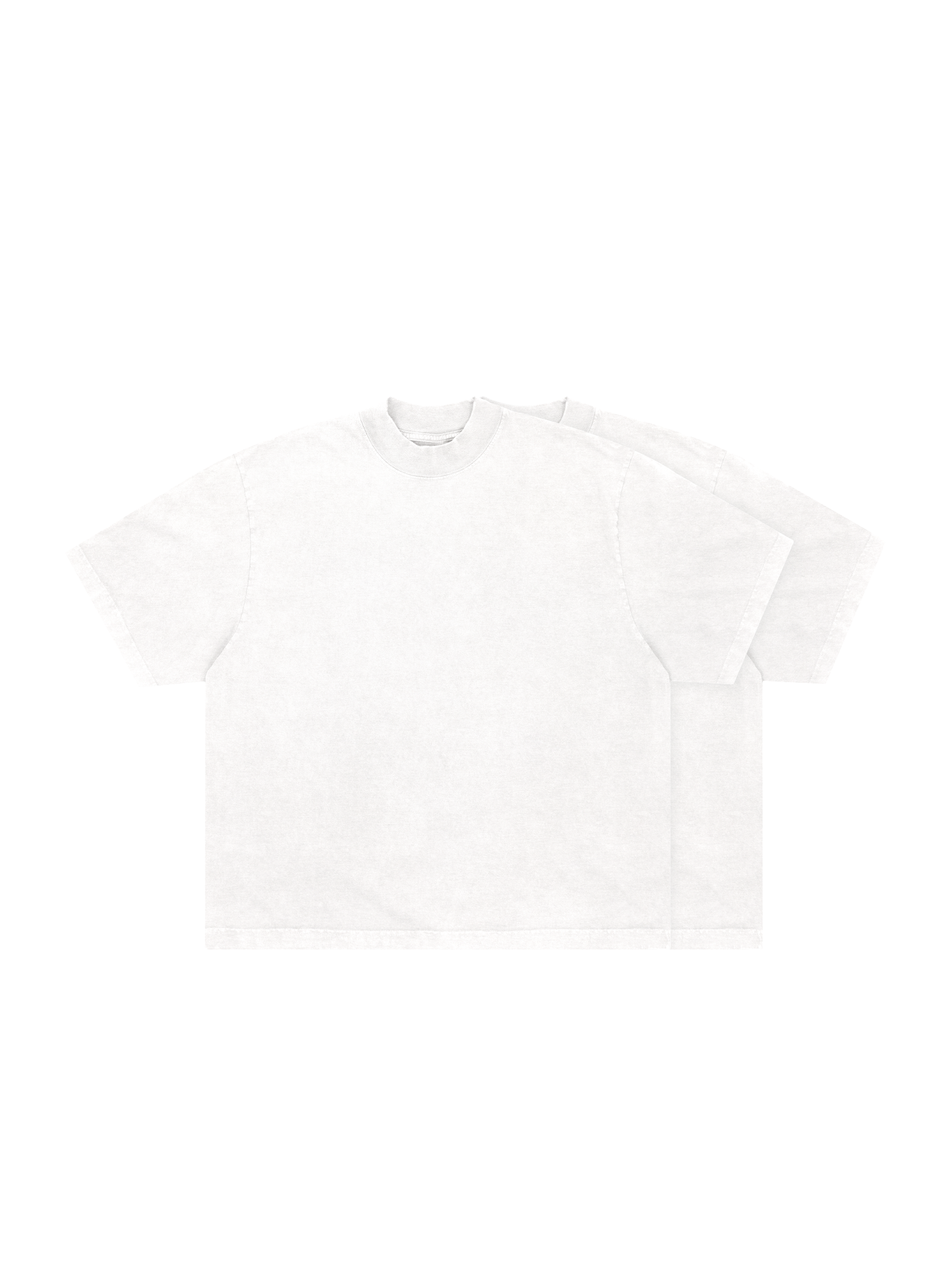 Camiseta Boxy 'Double Cream'