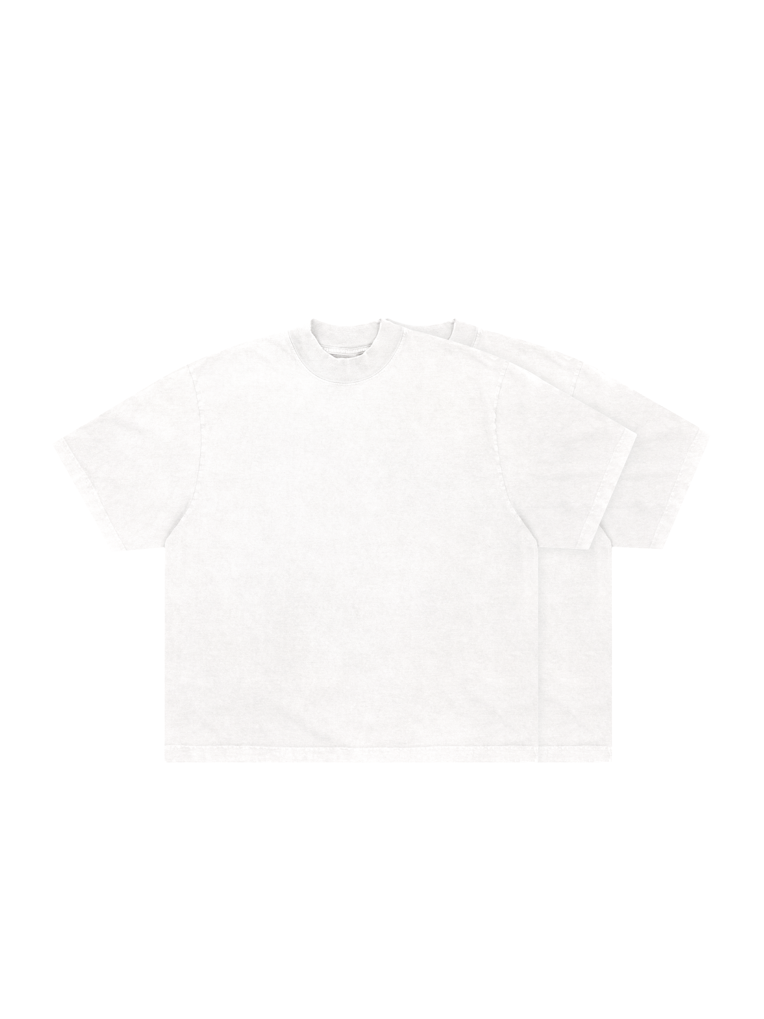 Camiseta Boxy 'Double Cream'