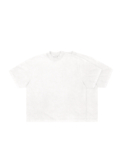 Camiseta Boxy 'Double Cream'