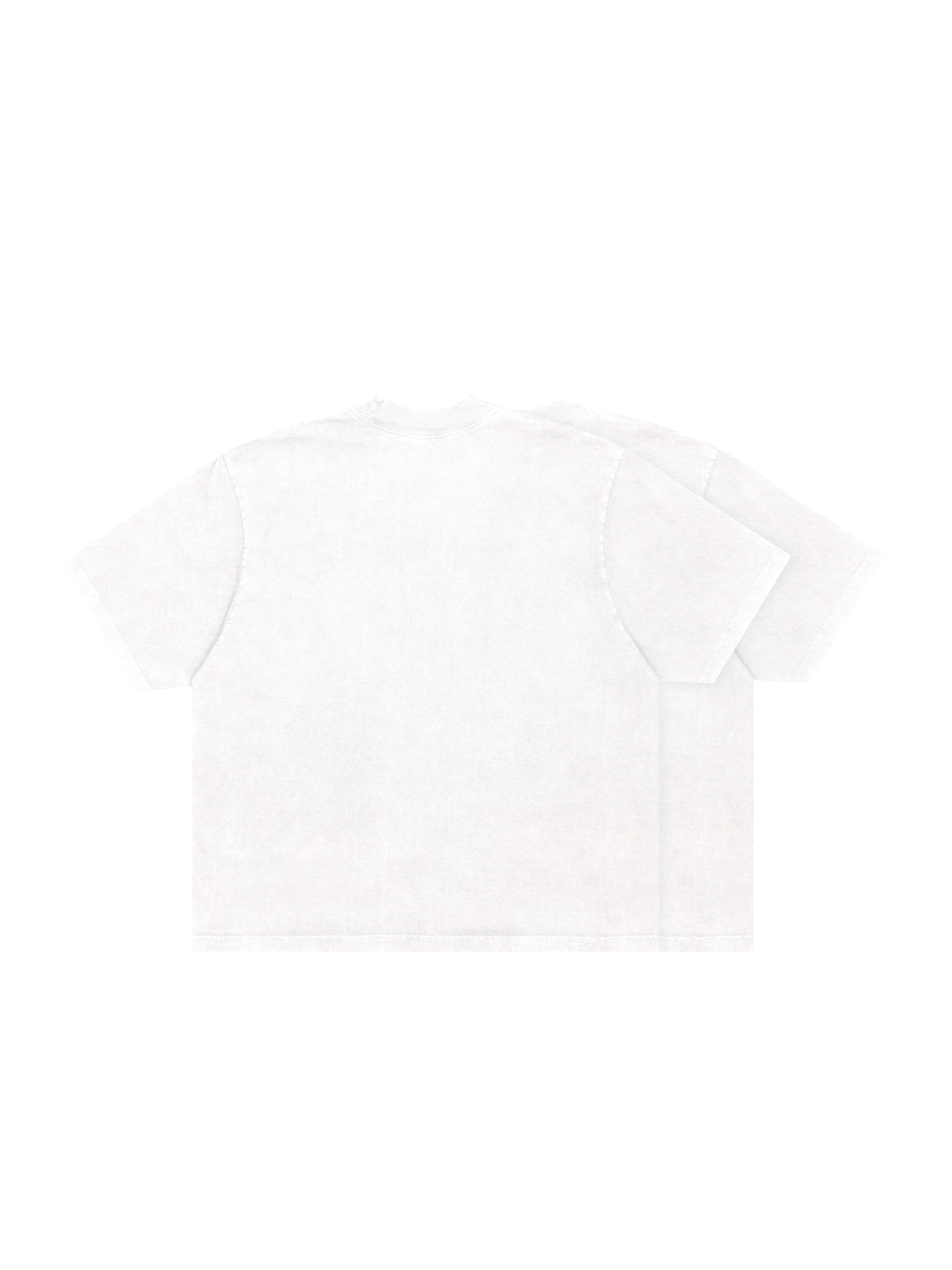 Camiseta Boxy 'Double Cream'