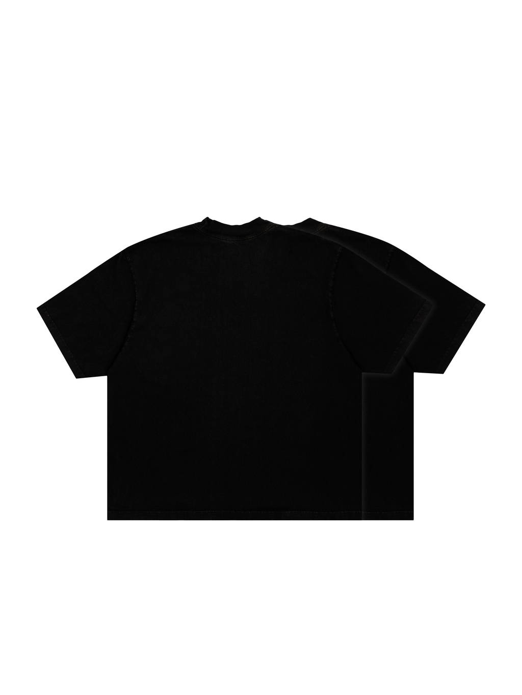 Camiseta Boxy 'Double Black'