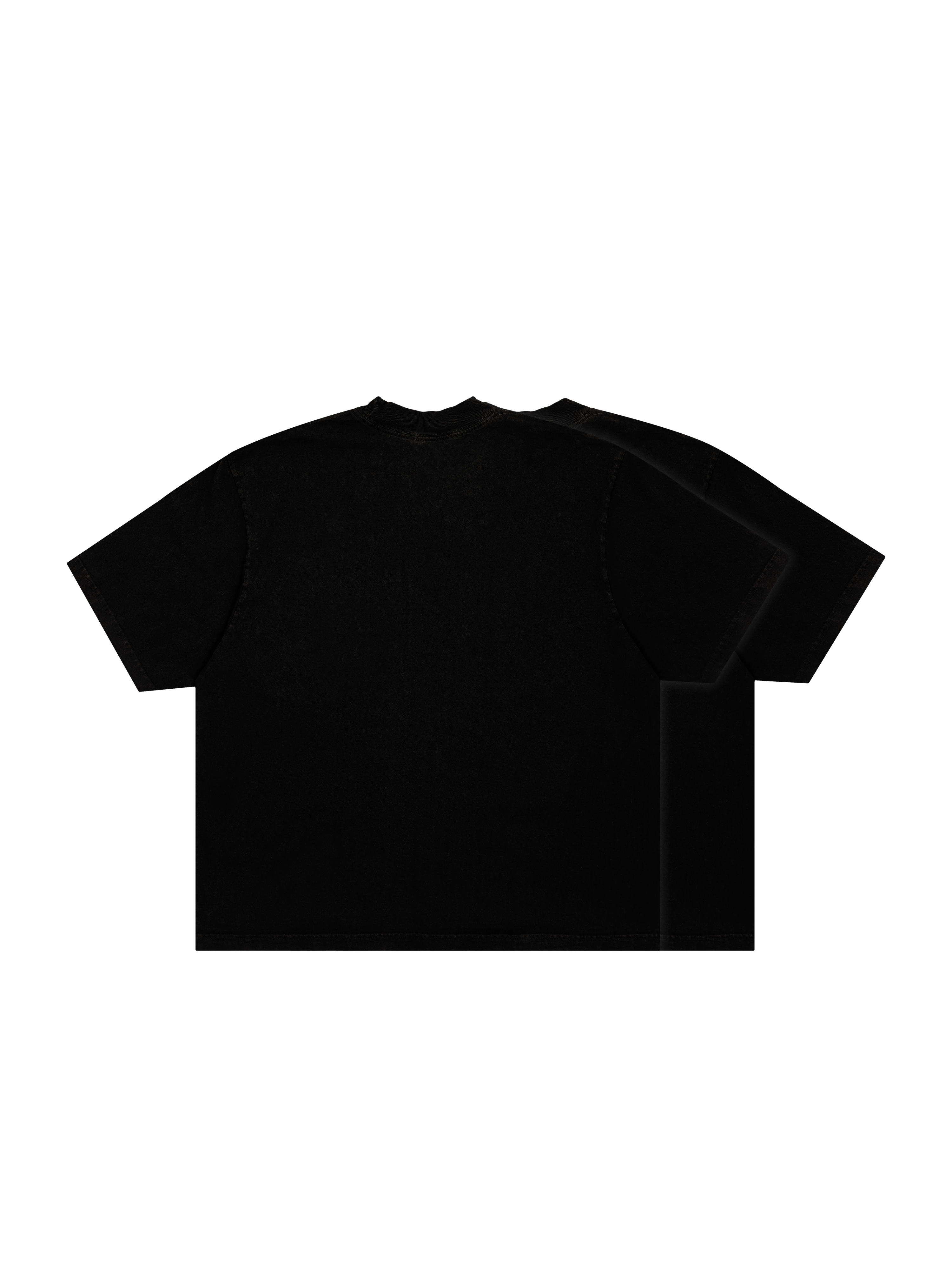 Camiseta Boxy 'Double Black'